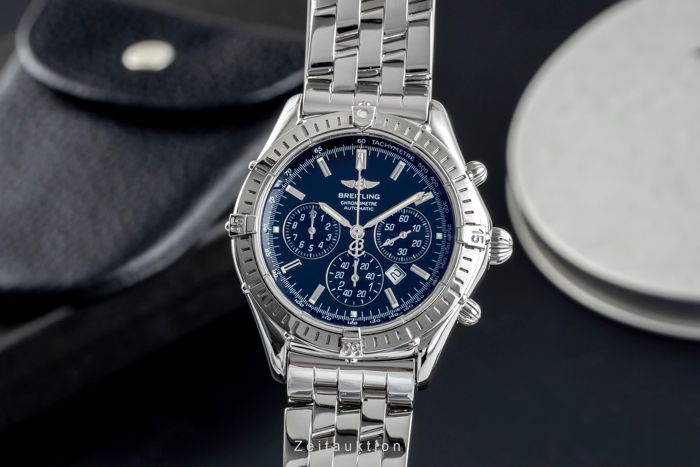 Breitling Shadow Flyback chronograph steel automatic men's watch A35312  [2503980]