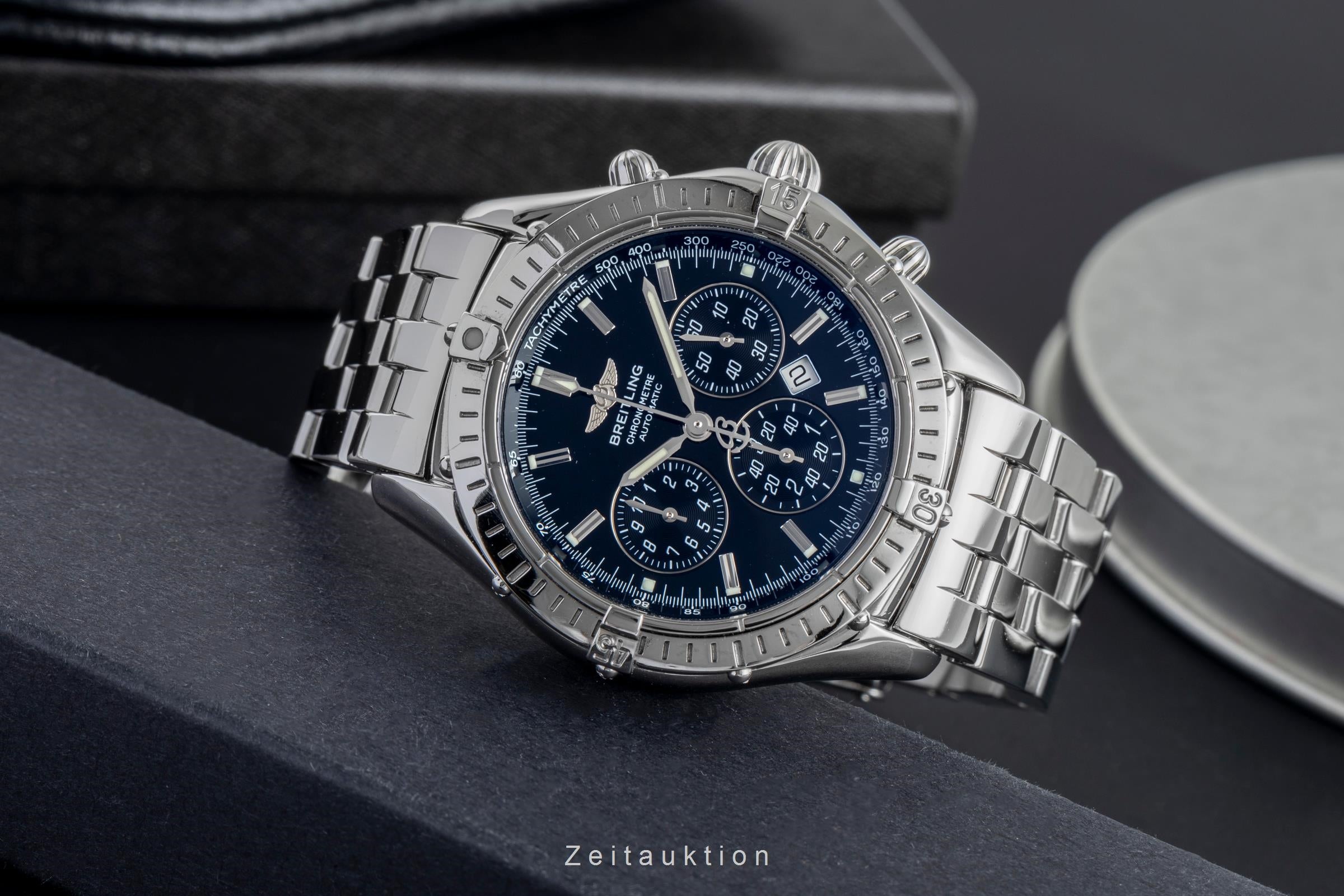 Breitling Shadow Flyback chronograph steel automatic men's watch A35312  [2503980]
