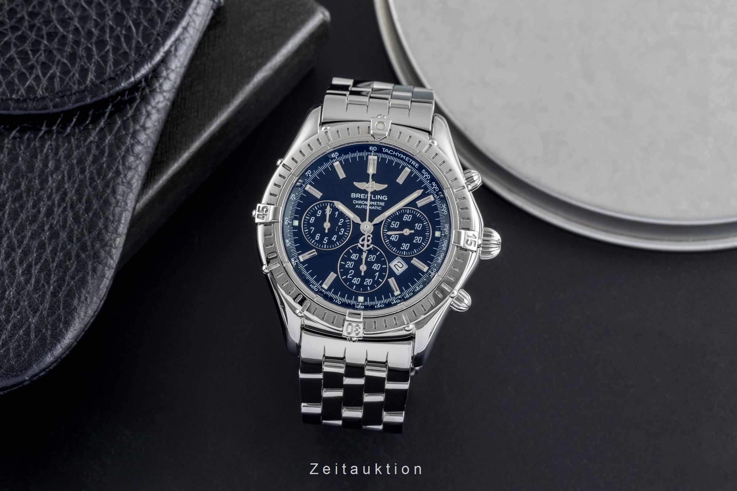 Breitling Shadow Flyback chronograph steel automatic men's watch A35312  [2503980]