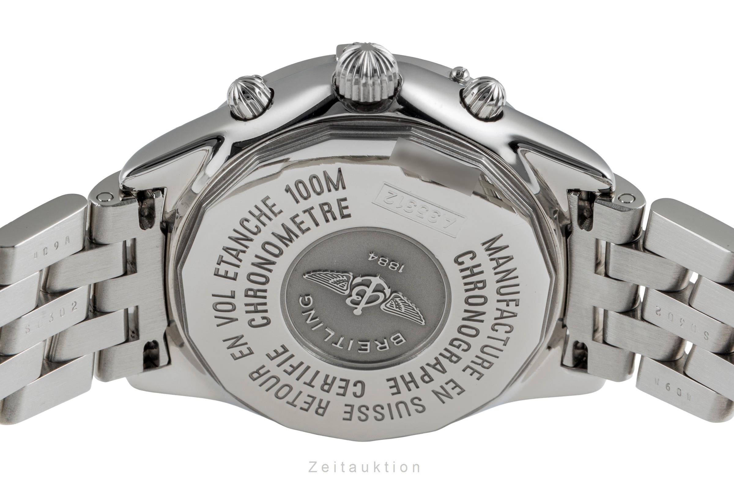 Breitling Shadow Flyback chronograph steel automatic men's watch A35312  [2503980]