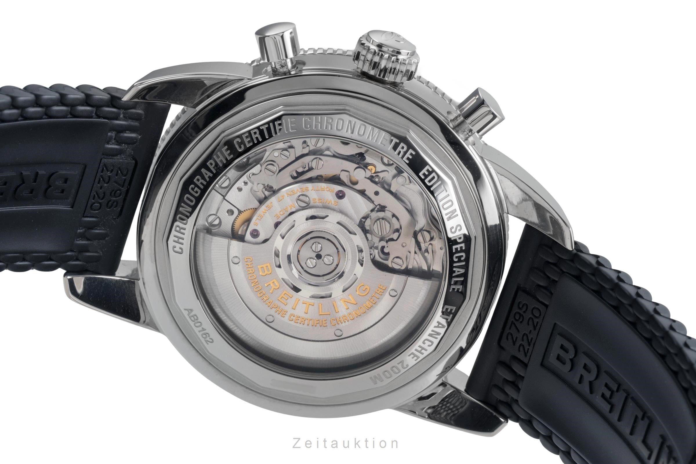 Breitling Superocean chronograph steel automatic men's watch AB0162  [2503981]