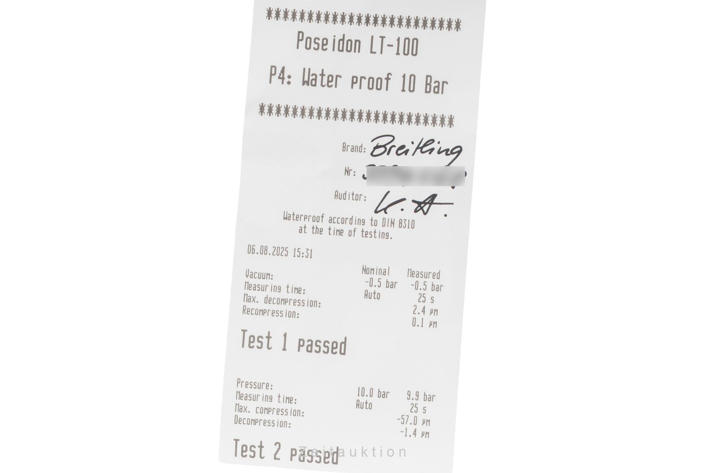 Breitling Superocean chronograph steel automatic men's watch AB0162  [2503981]