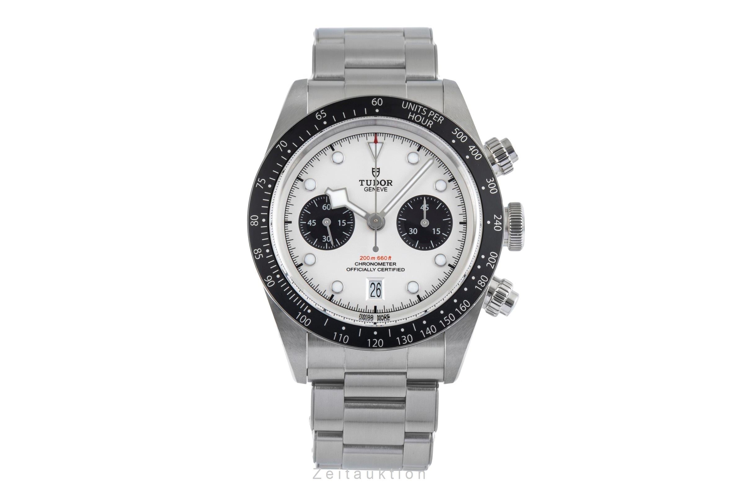 Tudor Black Bay chronograph steel automatic men's watch 79360N LP: 5760EUR  [2503985]