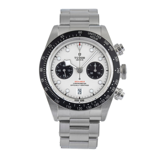Tudor Black Bay chronograph steel automatic men's watch 79360N LP: 5760EUR  [2503985]