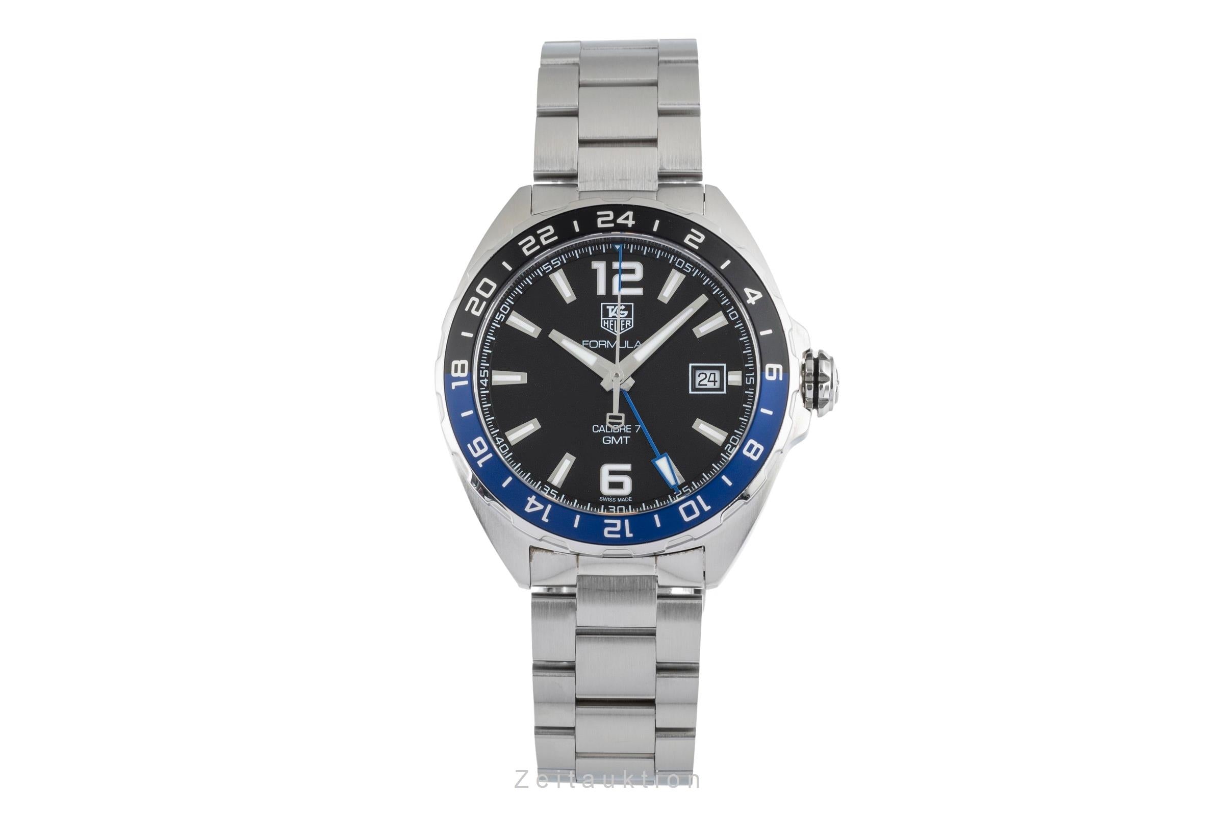 Tag Heuer Formula 1 GMT Edelstahl Automatik Ref. WAZ211A.BA0875 B&P 2020 [2503994]