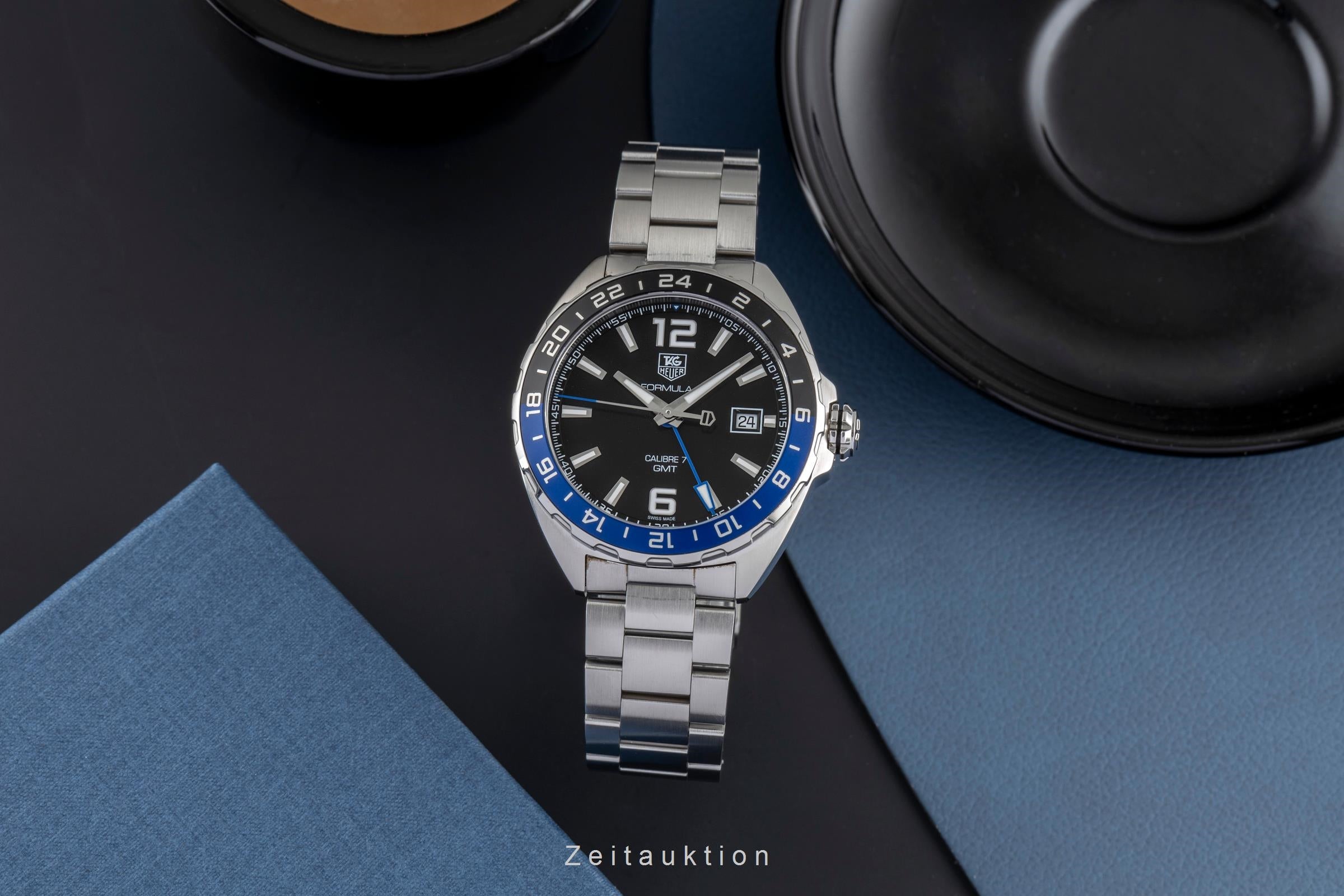 Tag Heuer Formula 1 GMT Edelstahl Automatik Ref. WAZ211A.BA0875 B&P 2020 [2503994]