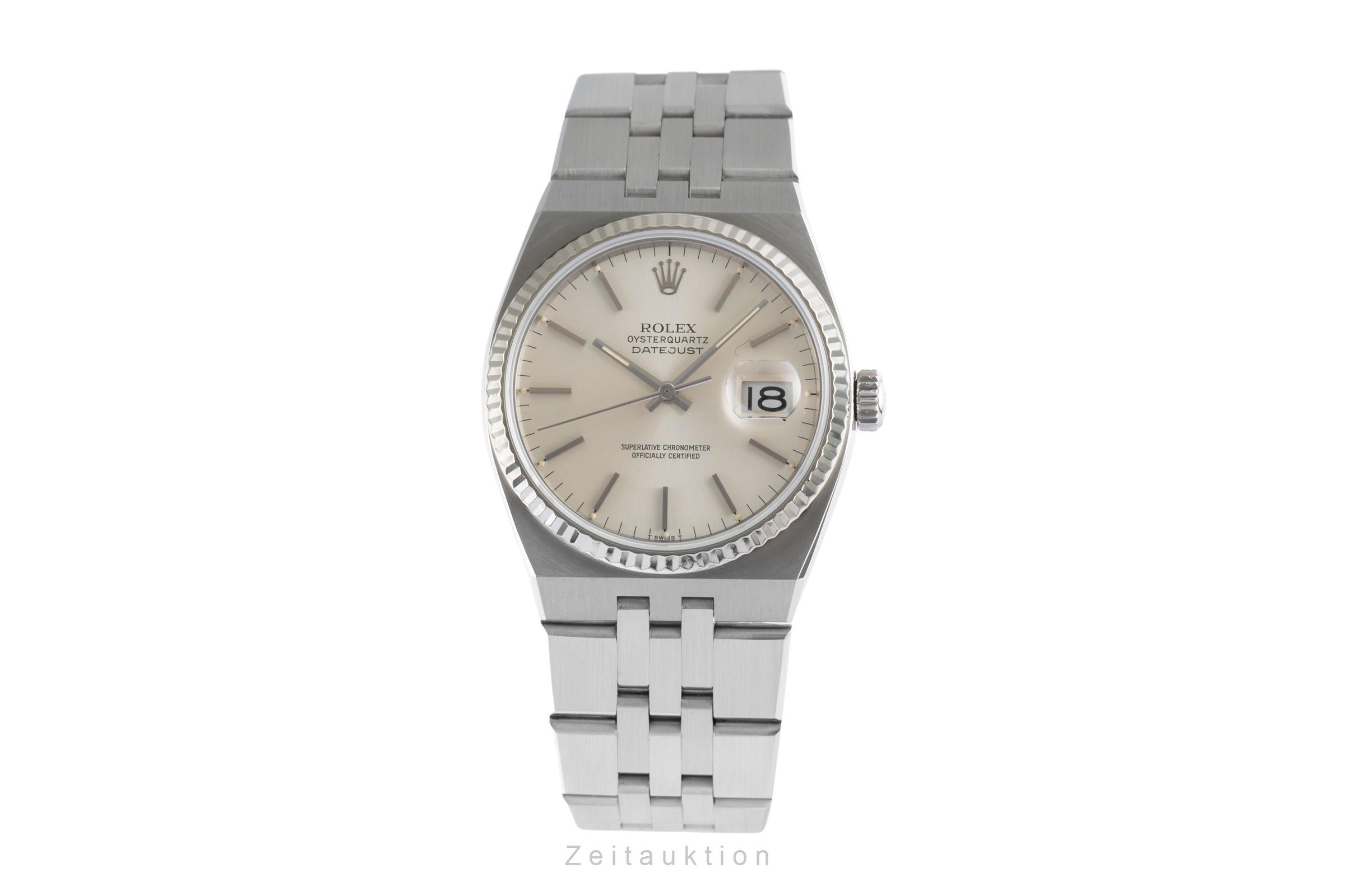Rolex Oysterquartz acciaio oro bianco quarzo 5035 Ref