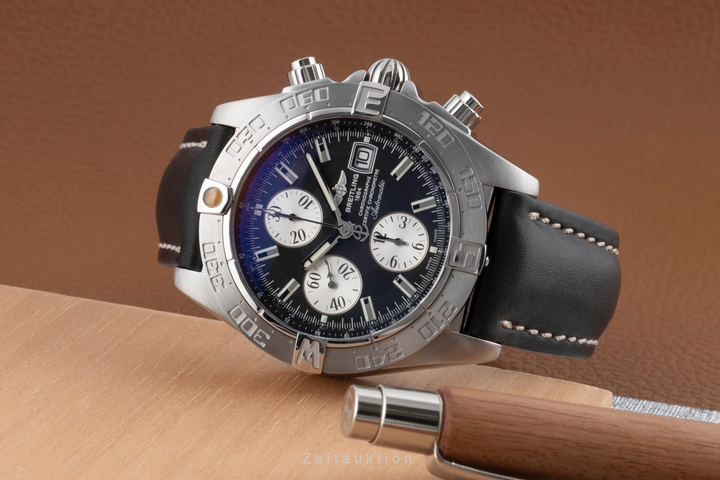 Breitling Galactic Chronograph Automatik Datum Edelstahl Herrenuhr Ref. A13364 [2503999]