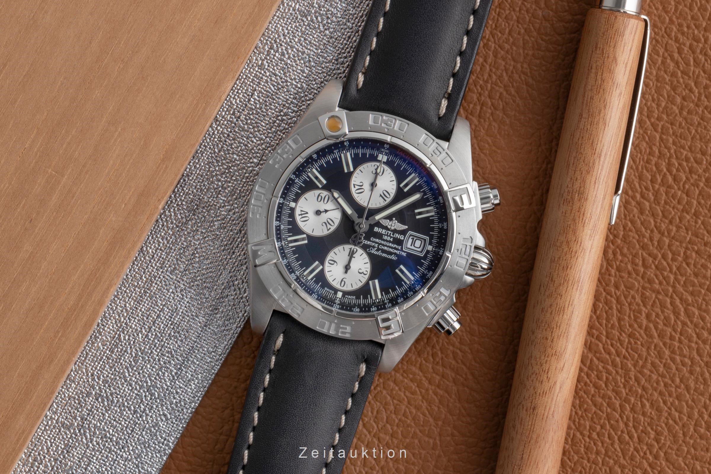 Breitling Galactic Chronograph Automatik Datum Edelstahl Herrenuhr Ref. A13364 [2503999]