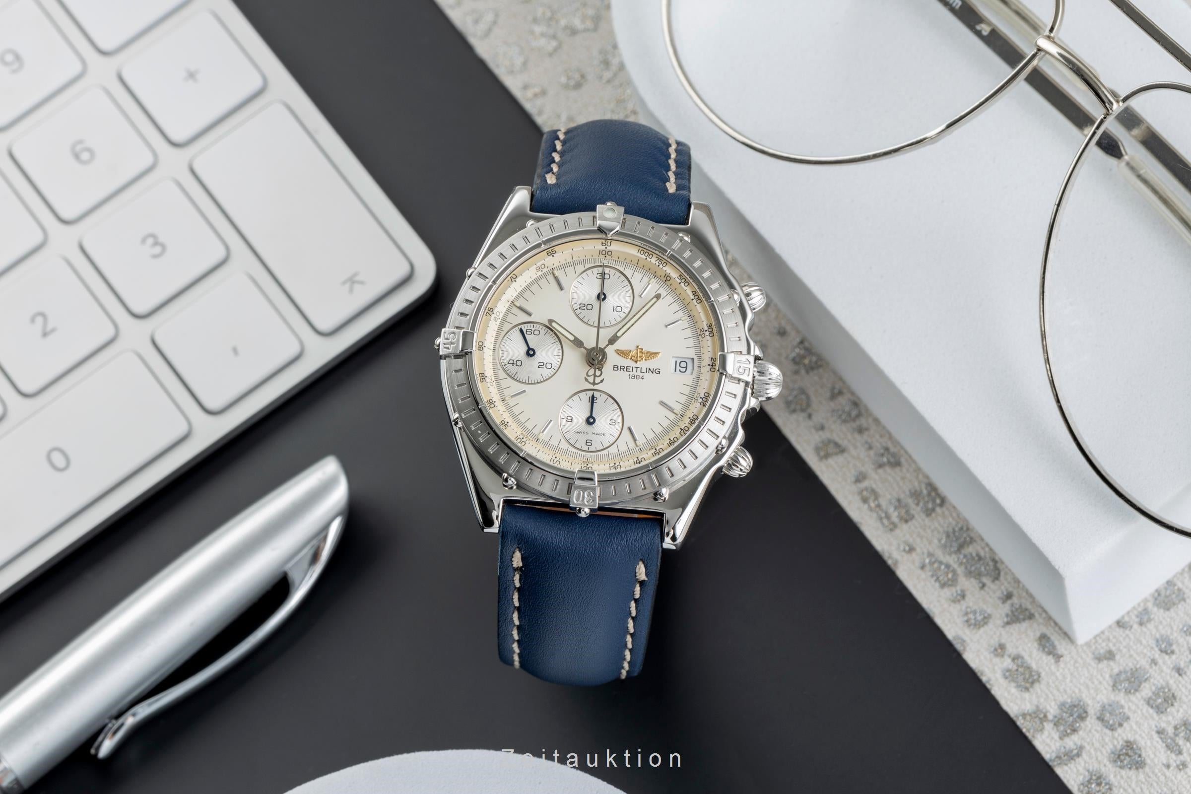 Breitling Chronomat cronógrafo acero automático reloj para caballeros A13050  [2504000]