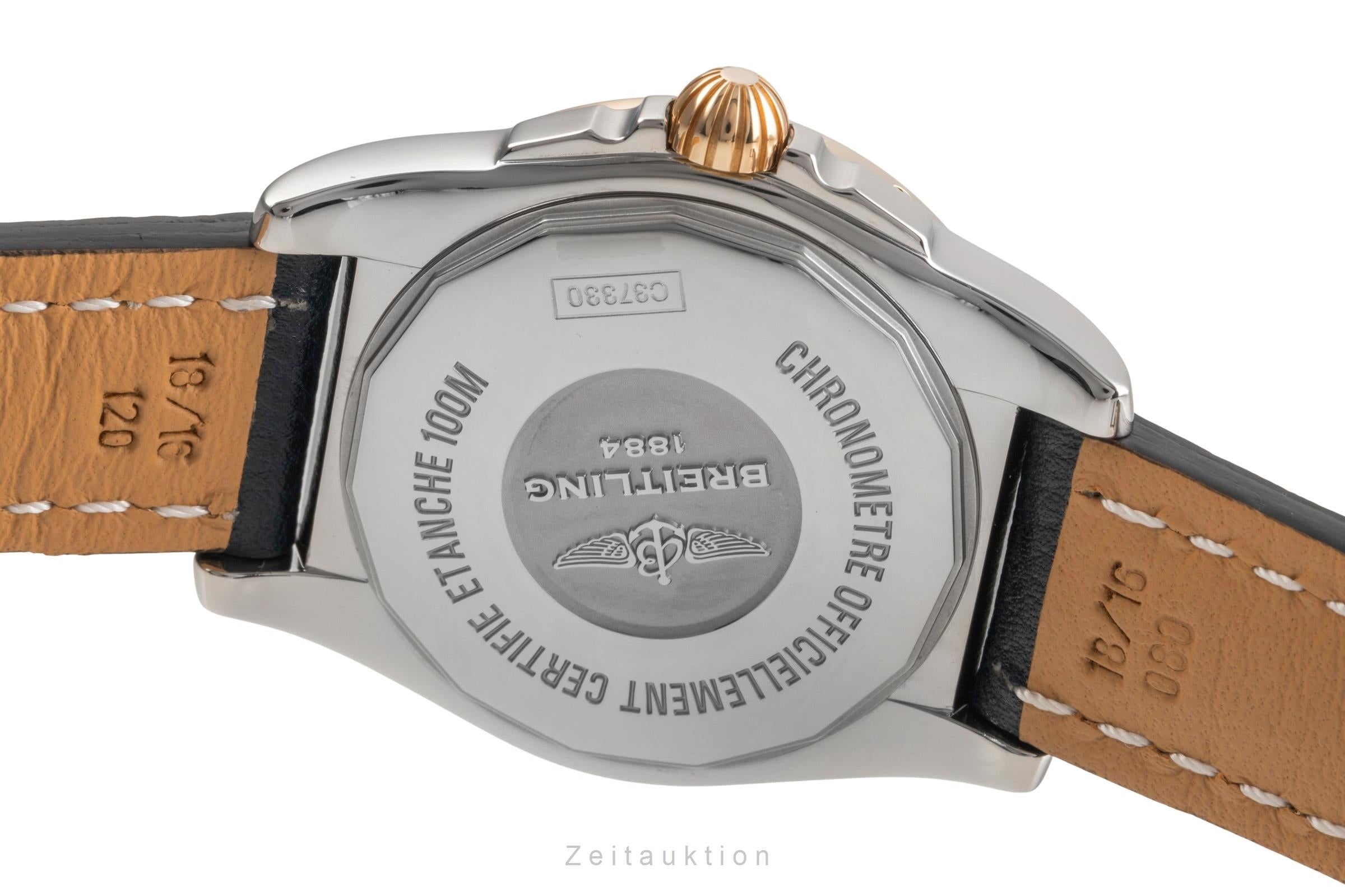 Breitling Galactic steel / gold automatic Kal. B37 Ref. C37330