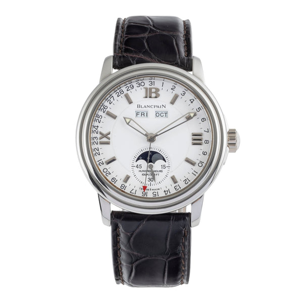 Blancpain Leman steel automatic men's watch 2763-1127A-53  [2504002]