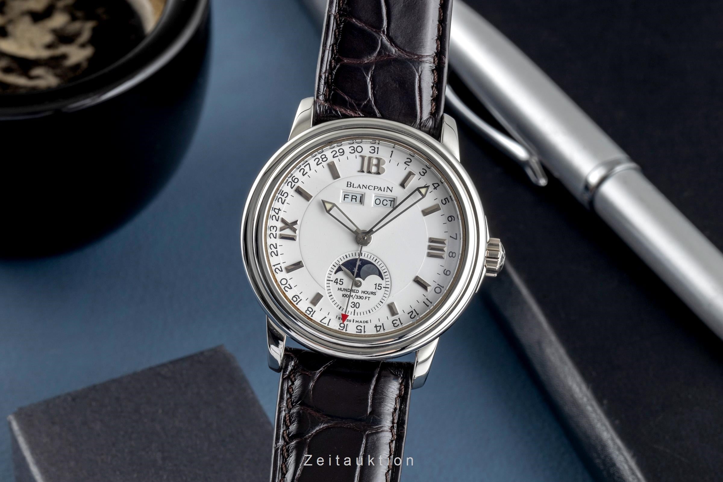 Blancpain Leman steel automatic men's watch 2763-1127A-53  [2504002]