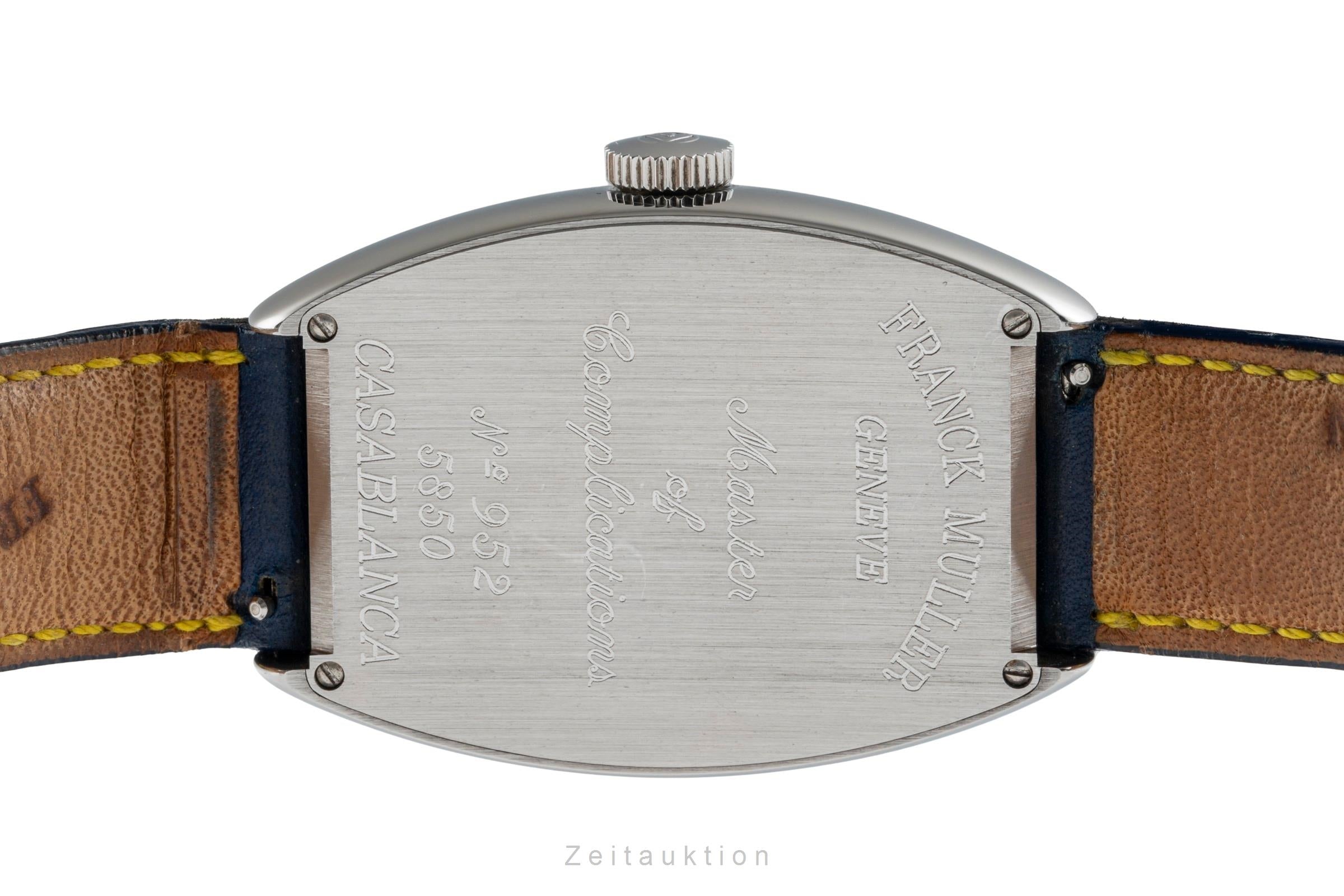 Franck Muller Casablanca Stahl Yellow Dial Automatik Herrenuhr Ref. 5850  [2504003]