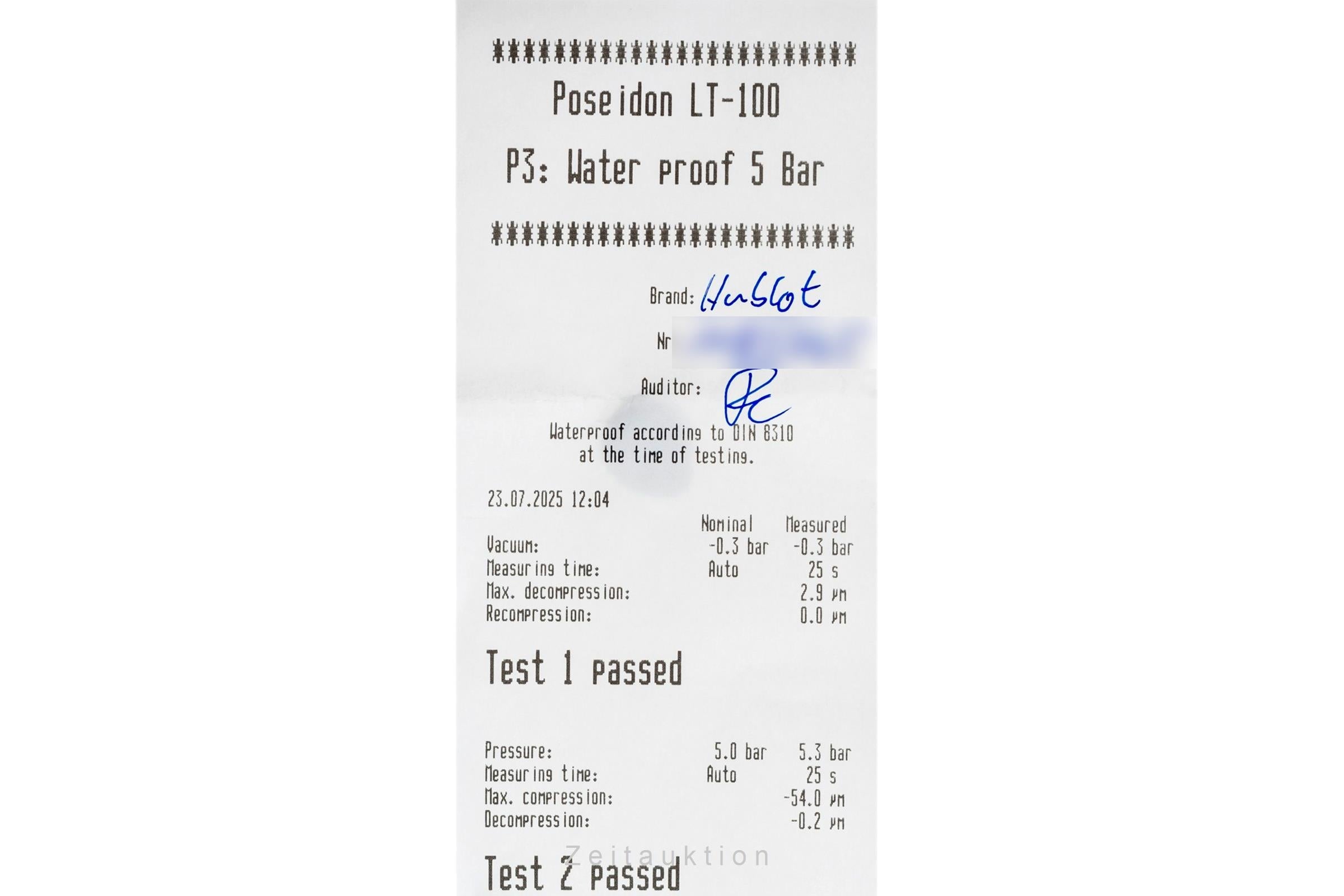 Hublot Classic Fusion titanium automatic men's watch 511.NX.1171.LR  [2504005]