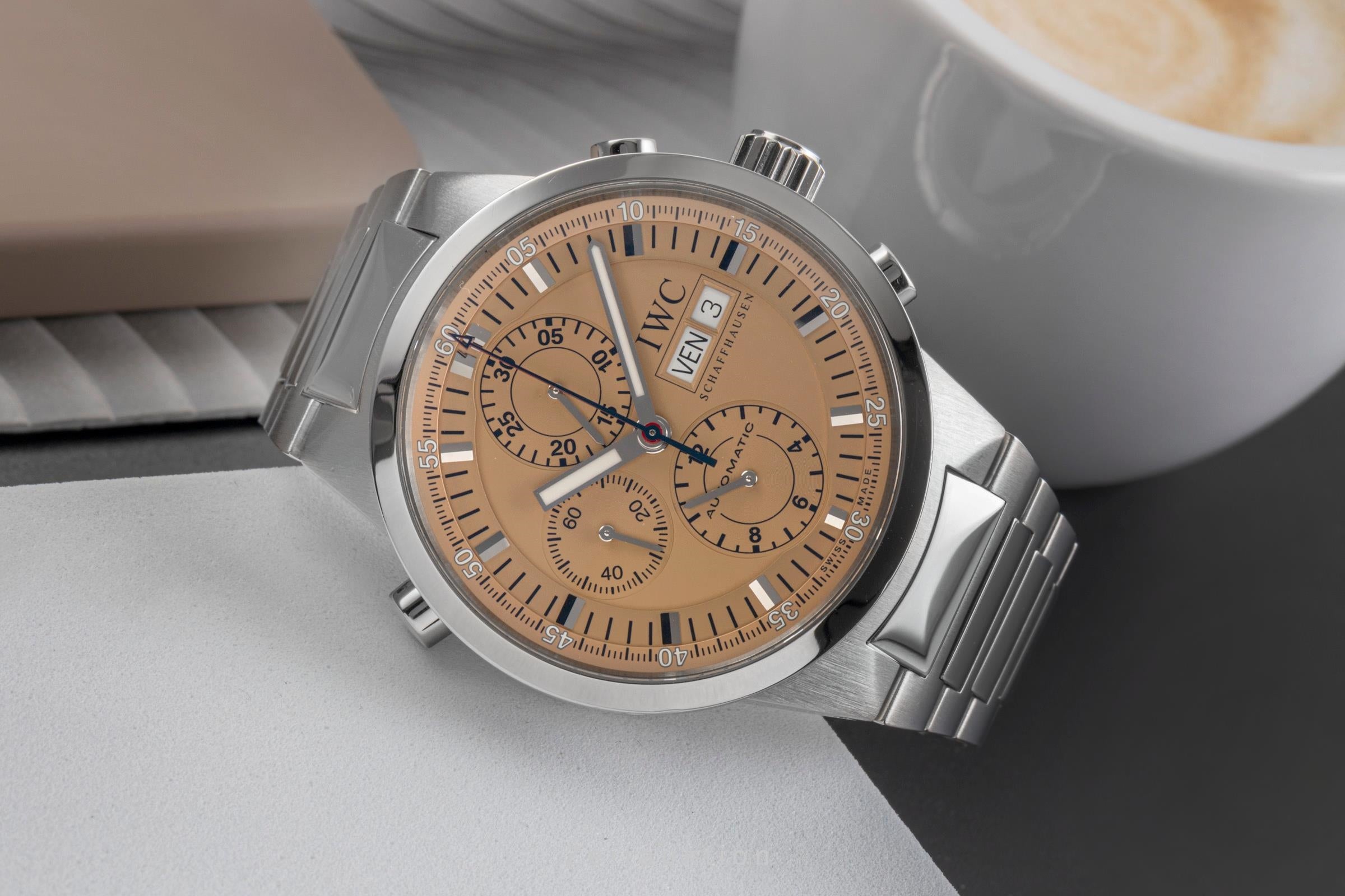 IWC GST cronografo acciaio automatismo orologio da uomo IW371513  [2504007]