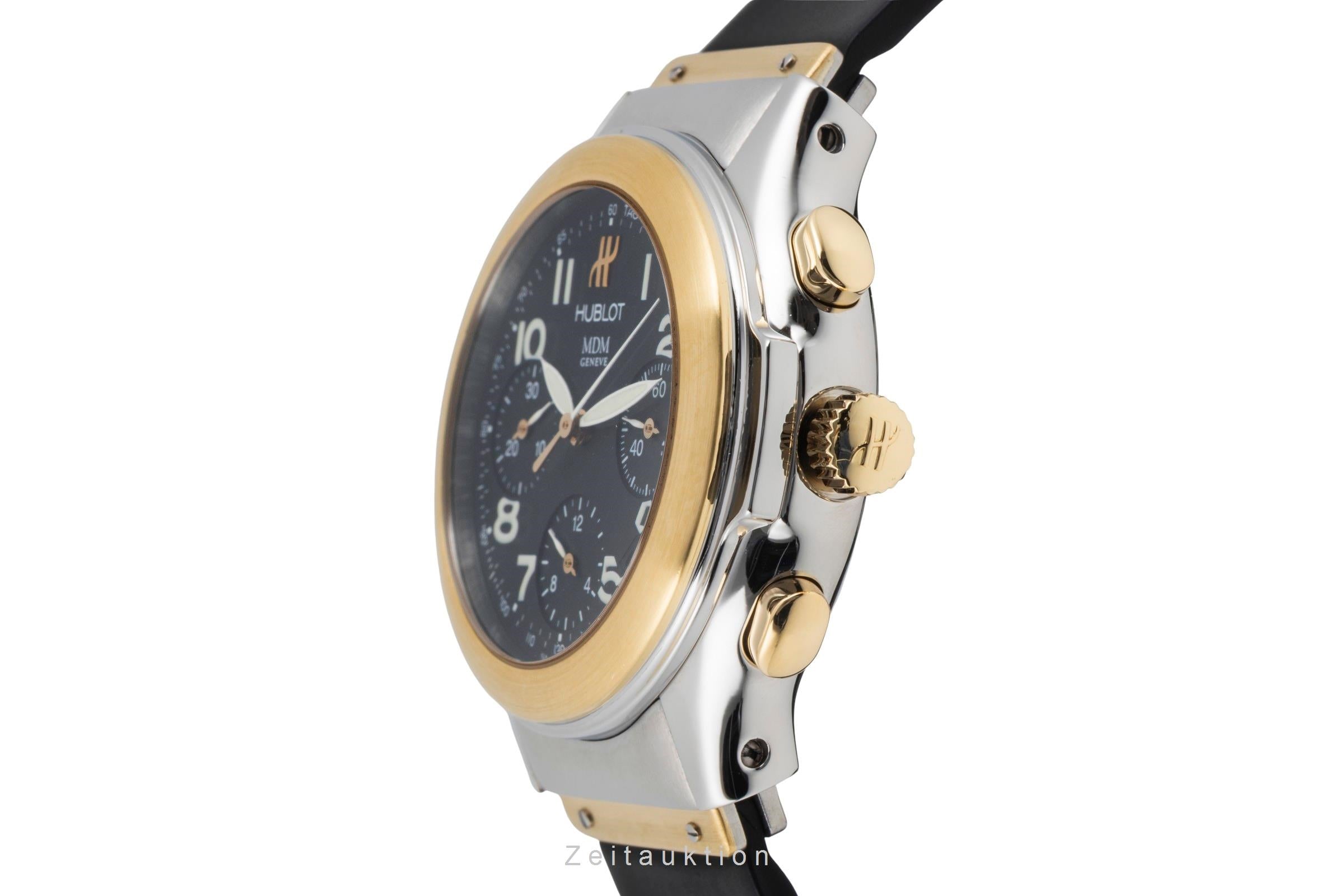 Hublot MDM chronographe acier / or  automatique montre pour hommes 1810.2  [2504009]
