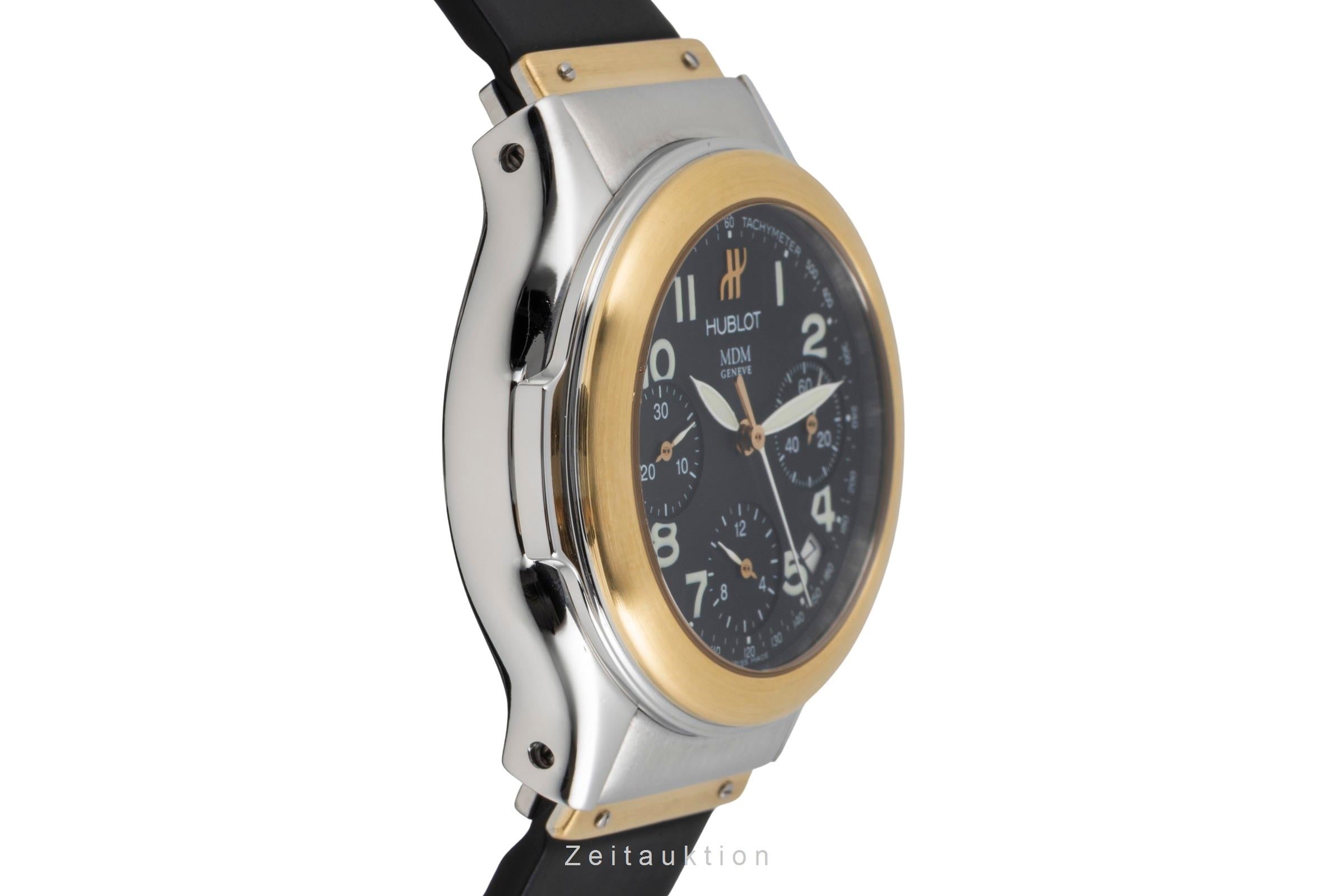 Hublot MDM chronographe acier / or  automatique montre pour hommes 1810.2  [2504009]