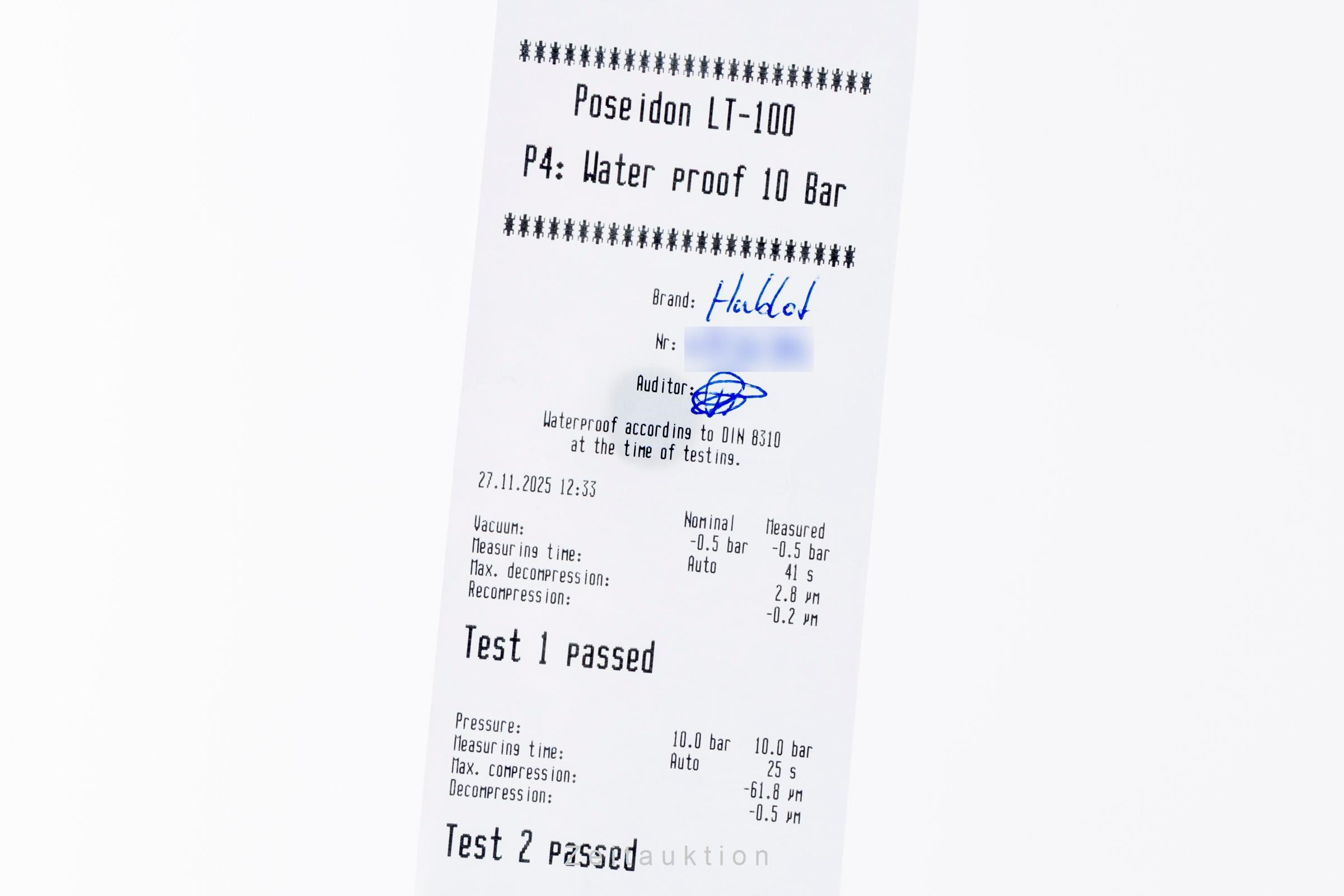 Hublot MDM chronographe acier / or  automatique montre pour hommes 1810.2  [2504009]