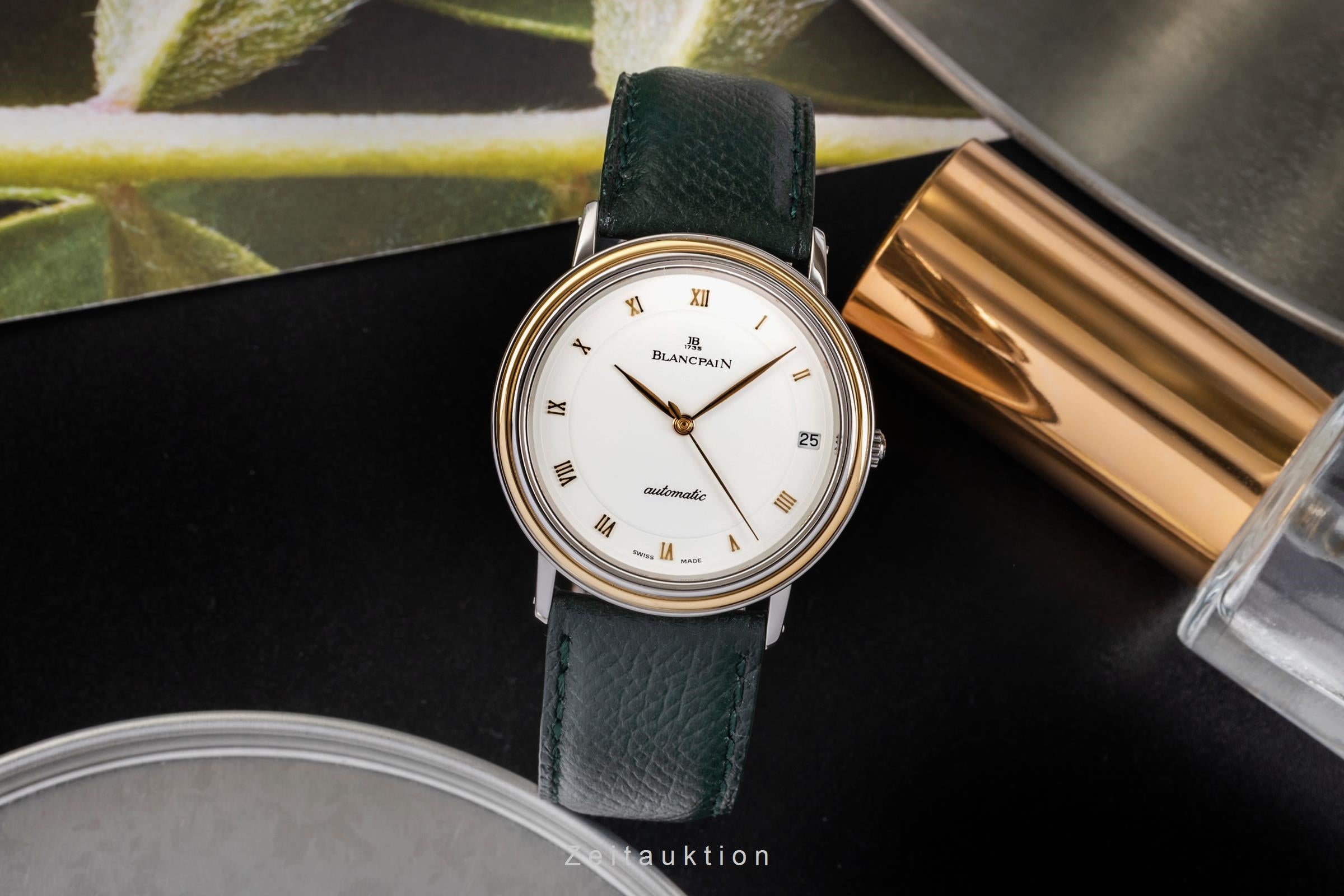 Blancpain Villeret steel / gold automatic men's watch 0095  [2504010]