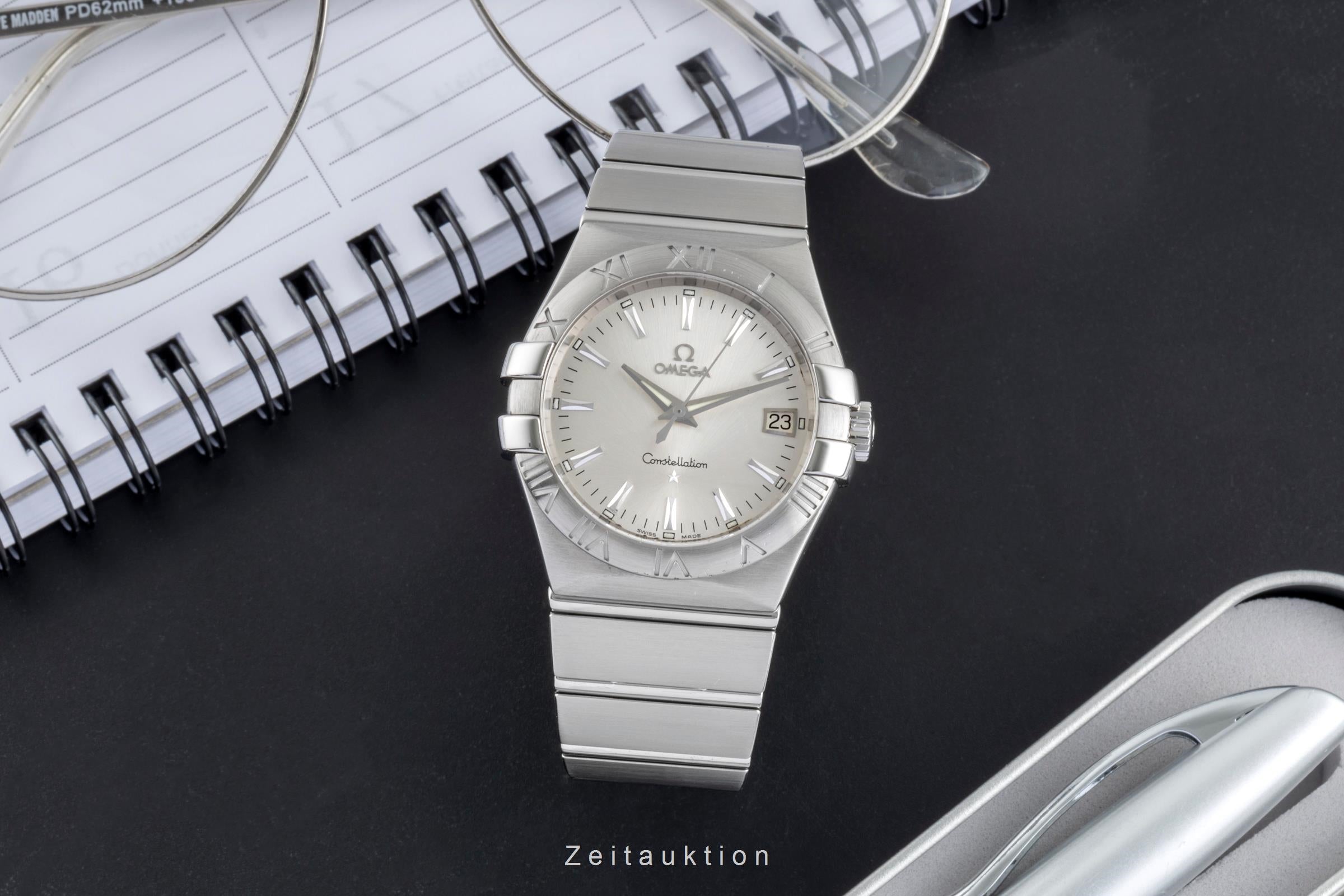 Omega Constellation steel quartz Kal. 1532 Ref. 123.10.35.60