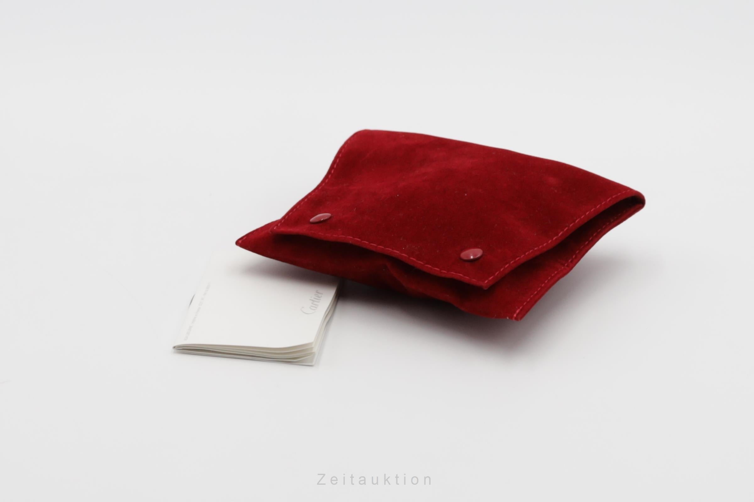 Cartier must Tank SM Vermeil "Column Dial" 925 Silber Damenuhr Ref. 5057001 [2504015]