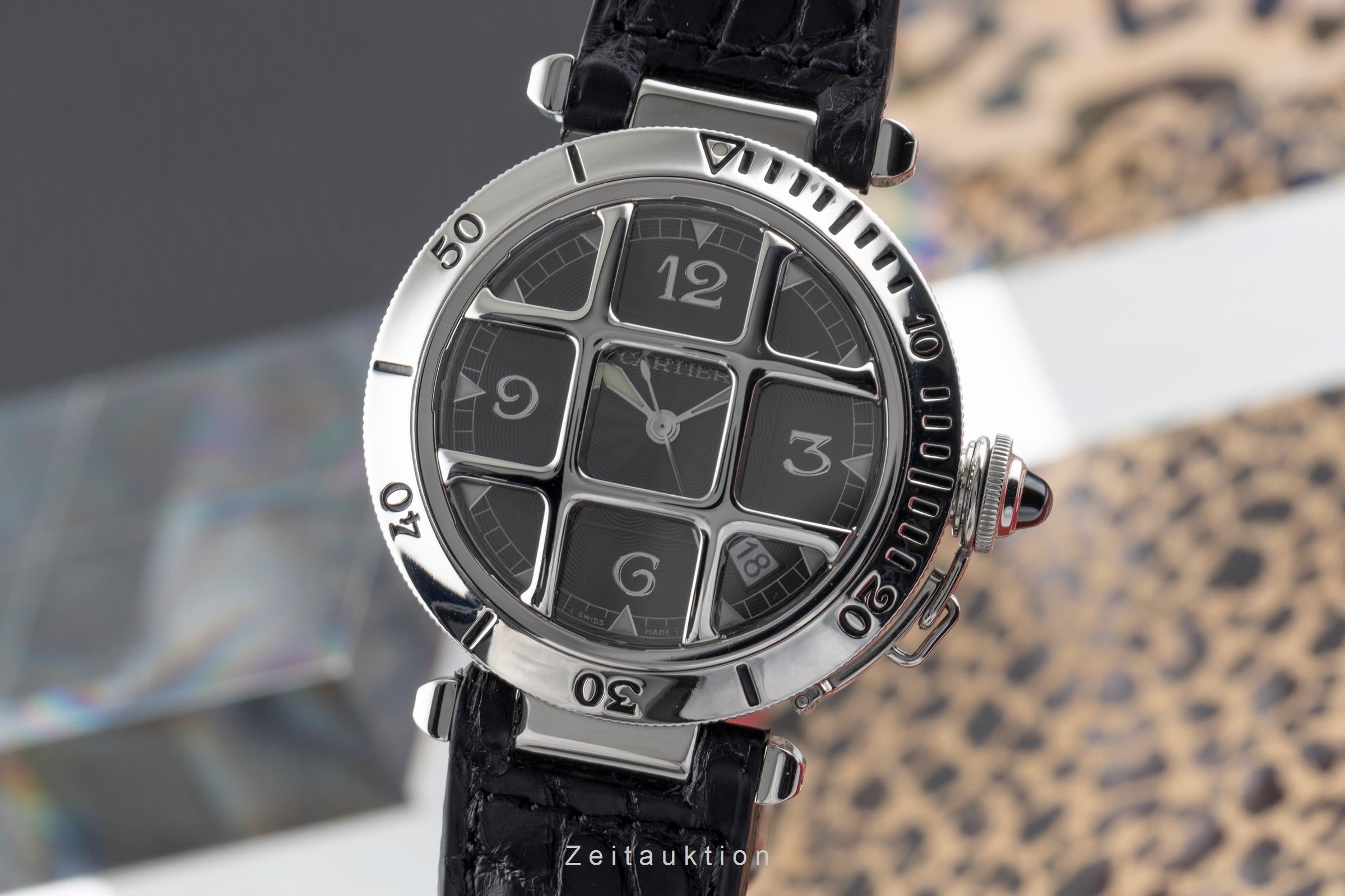 Cartier Pasha acero automático reloj para caballeros W3106255, 2379  [2504017]