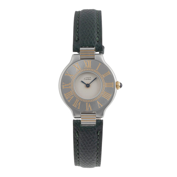 Cartier Must De Cartier 21 acero cuarzo reloj para damas  9010  [2504019]