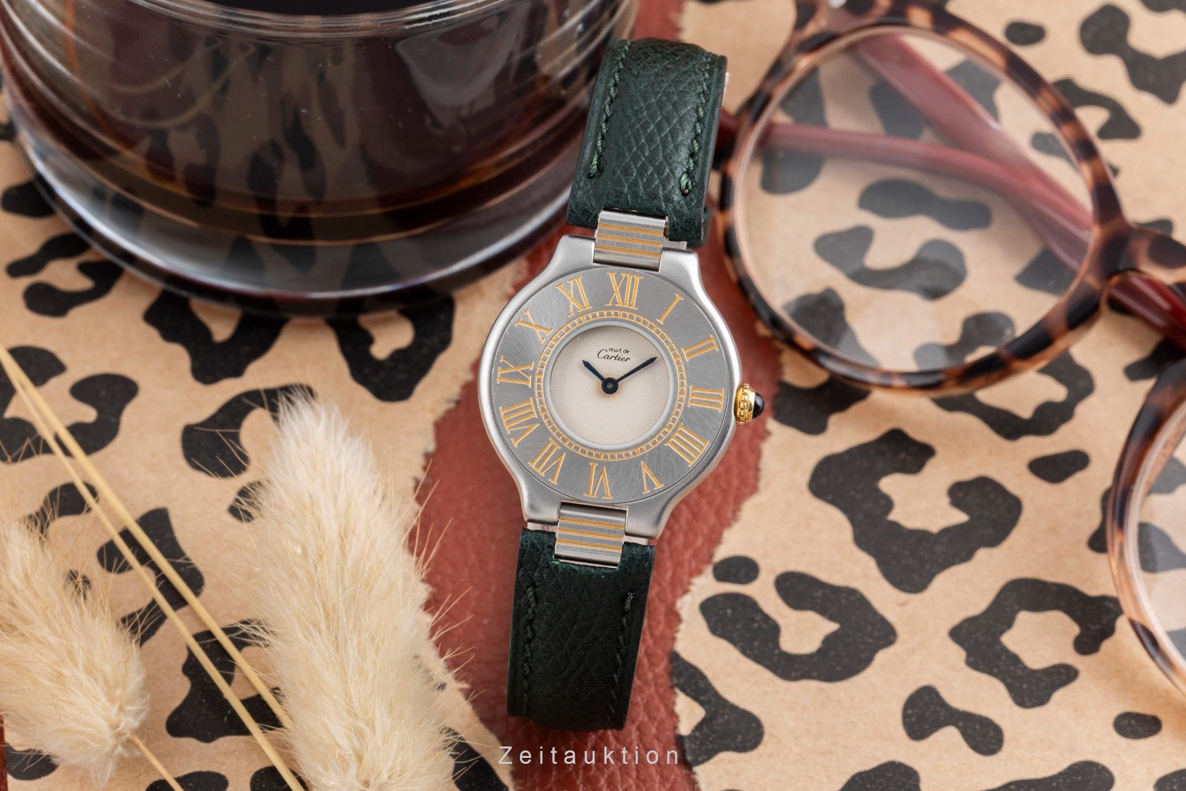 Cartier Must De Cartier 21 acero cuarzo reloj para damas  9010  [2504019]