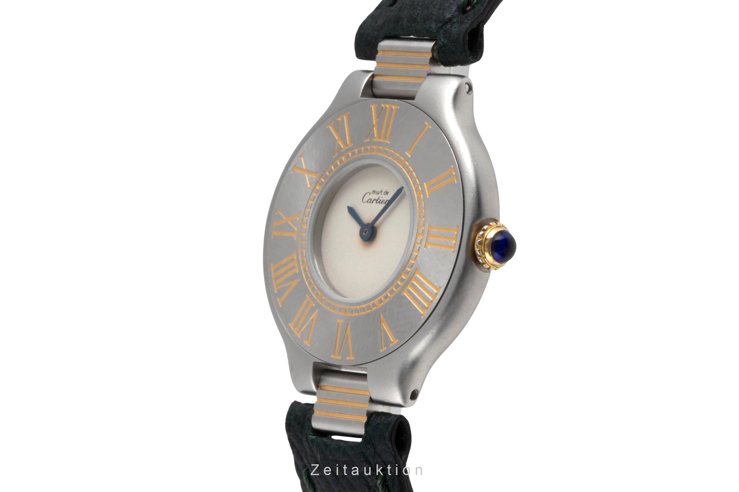 Cartier Must De Cartier 21 acero cuarzo reloj para damas  9010  [2504019]
