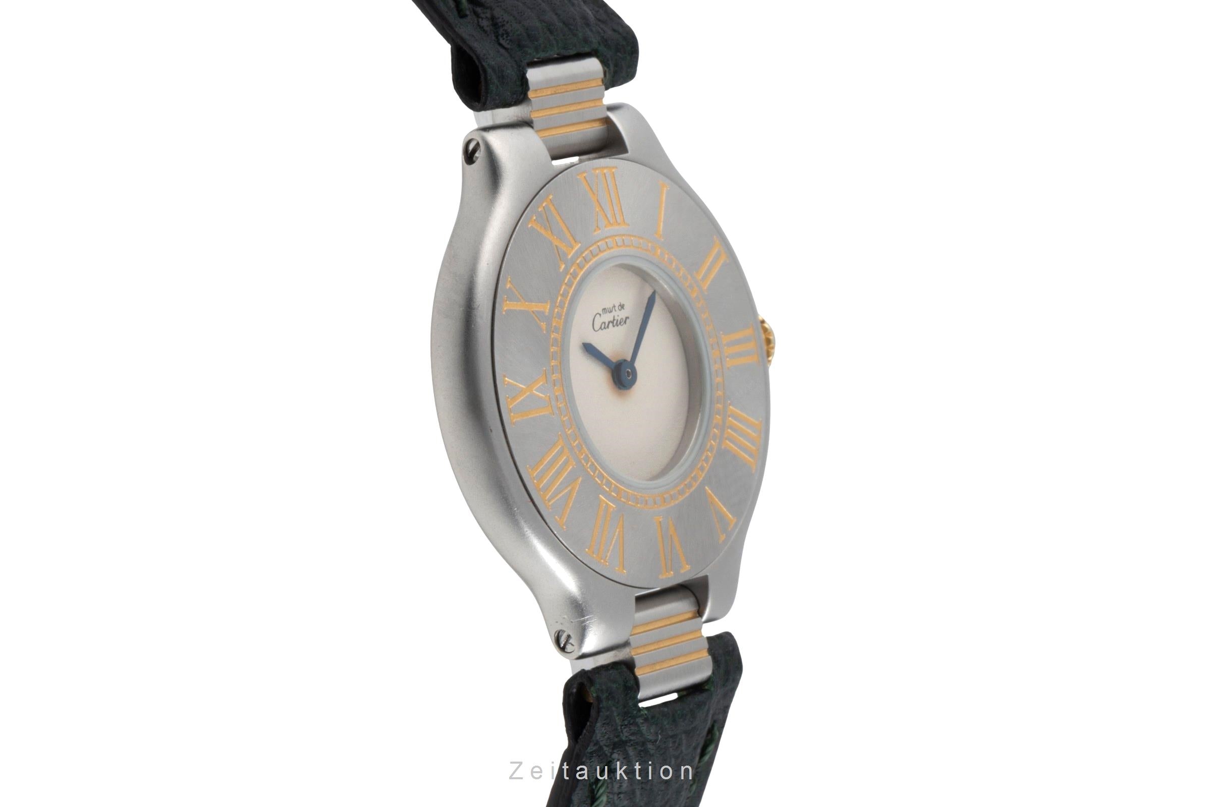 Cartier Must De Cartier 21 acero cuarzo reloj para damas  9010  [2504019]