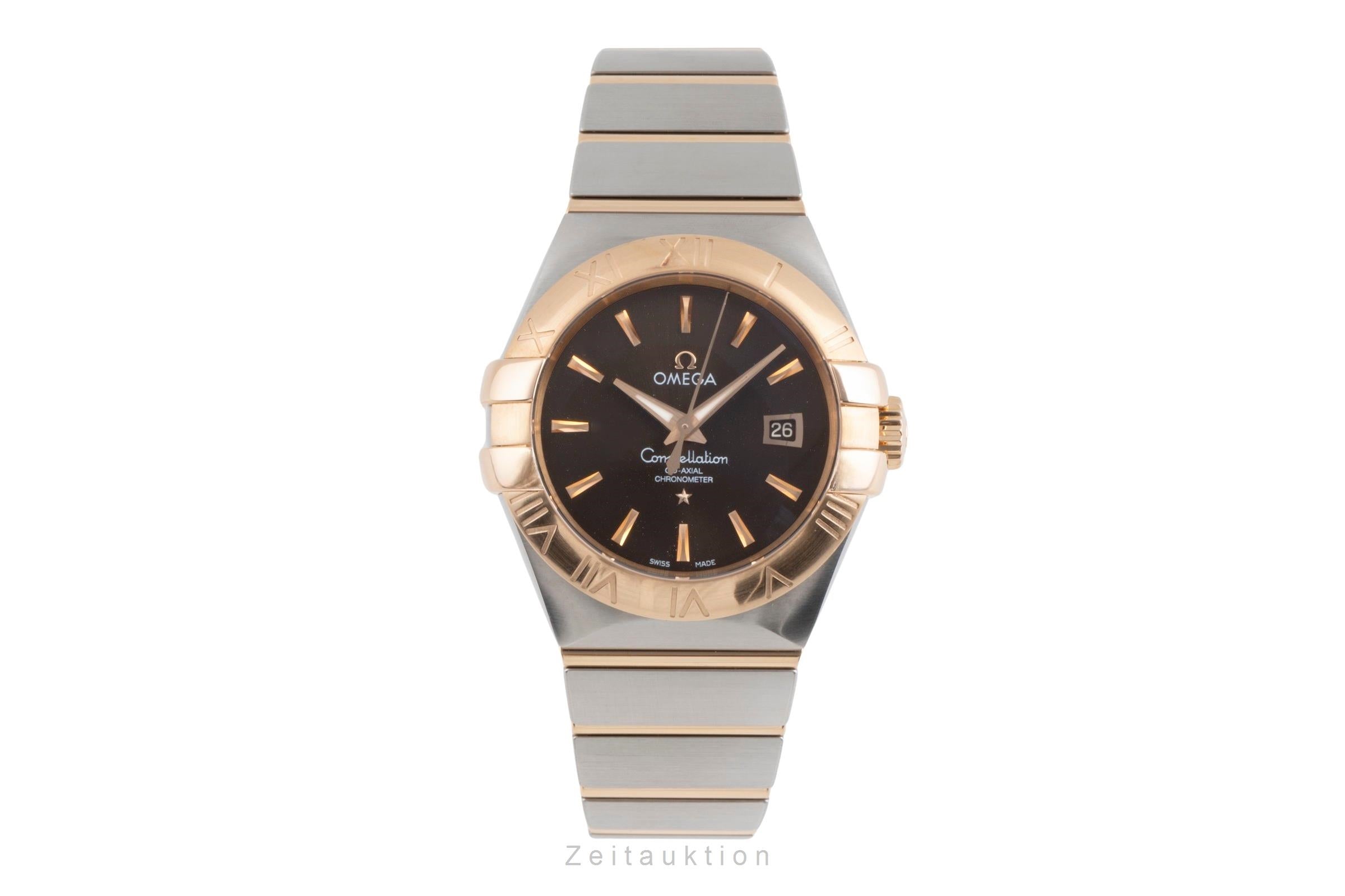 Omega Constellation steel / gold automatic women's watch 123.20.31.20.13.001  [2504025]