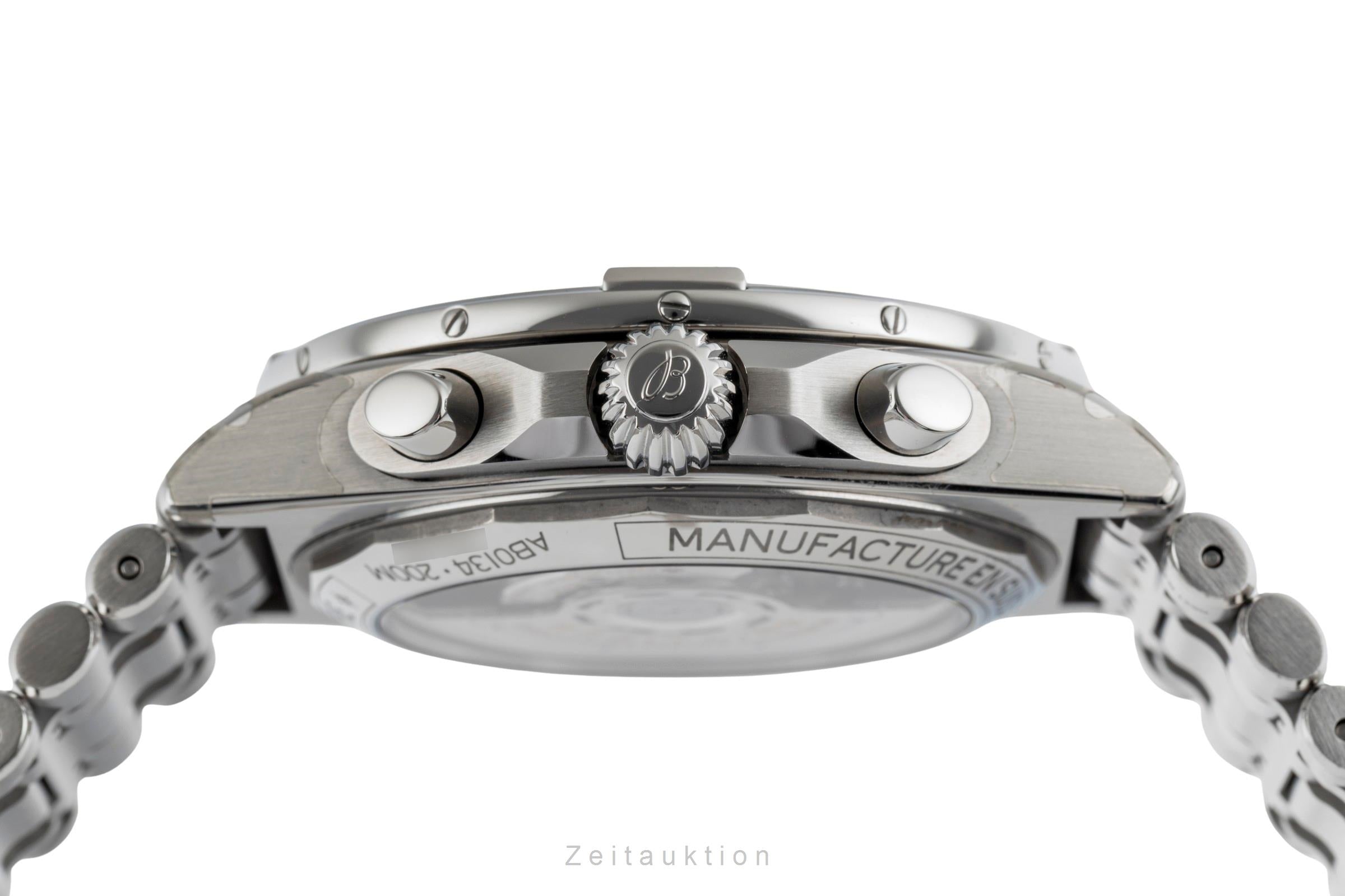 Breitling Chronomat chronographe acier automatique montre pour hommes AB0134101K1A1 LP: 9200EUR  [2504026]