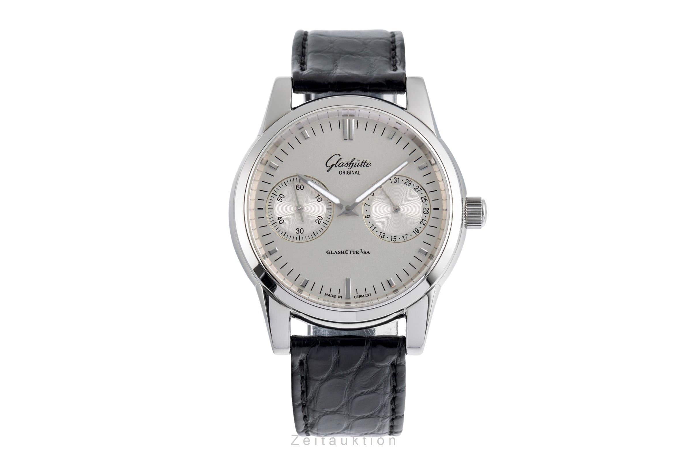 Glashütte Senator acier automatique montre pour hommes 1-39-58-02-02-04  [2504029]