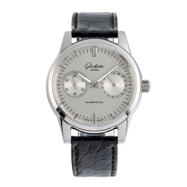 Glashütte Senator acier automatique montre pour hommes 1-39-58-02-02-04  [2504029]