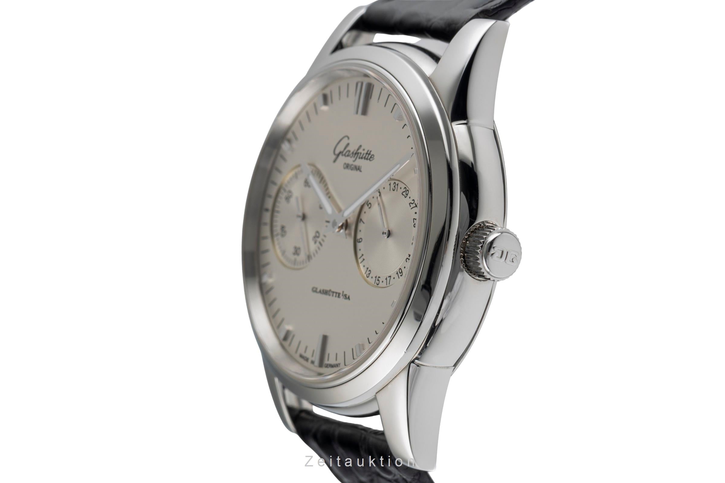 Glashütte Senator acier automatique montre pour hommes 1-39-58-02-02-04  [2504029]