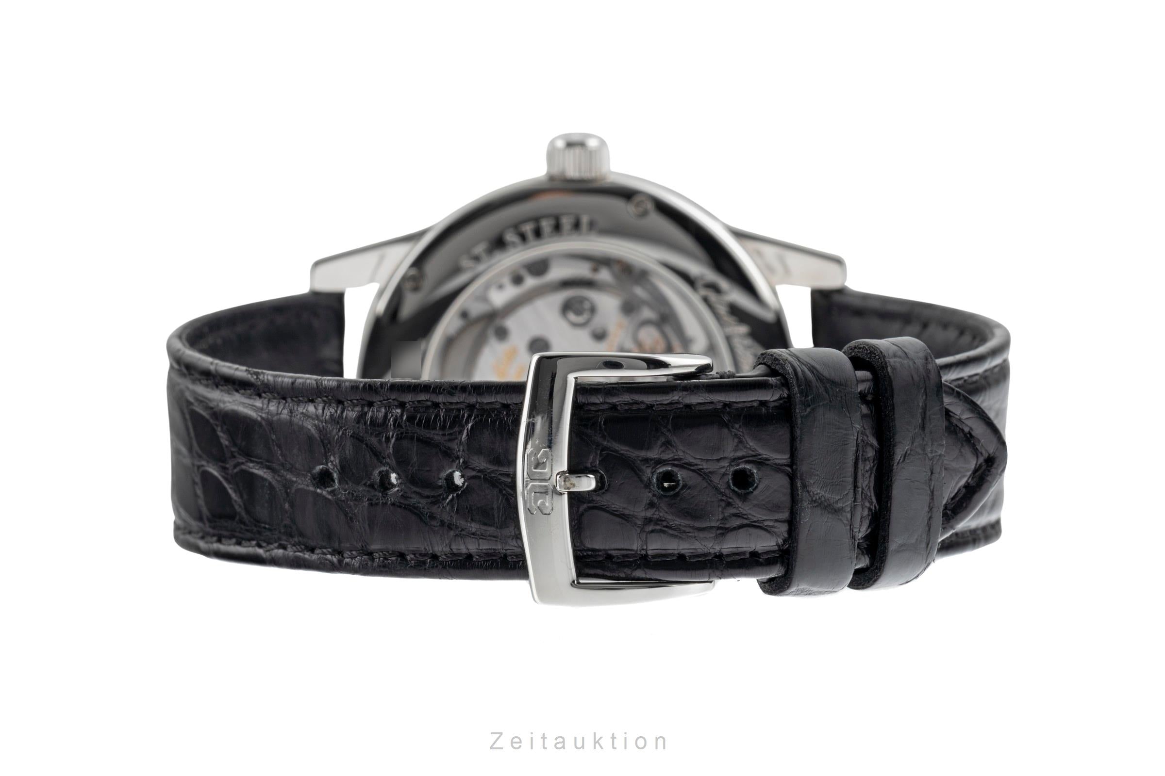 Glashütte Senator acier automatique montre pour hommes 1-39-58-02-02-04  [2504029]