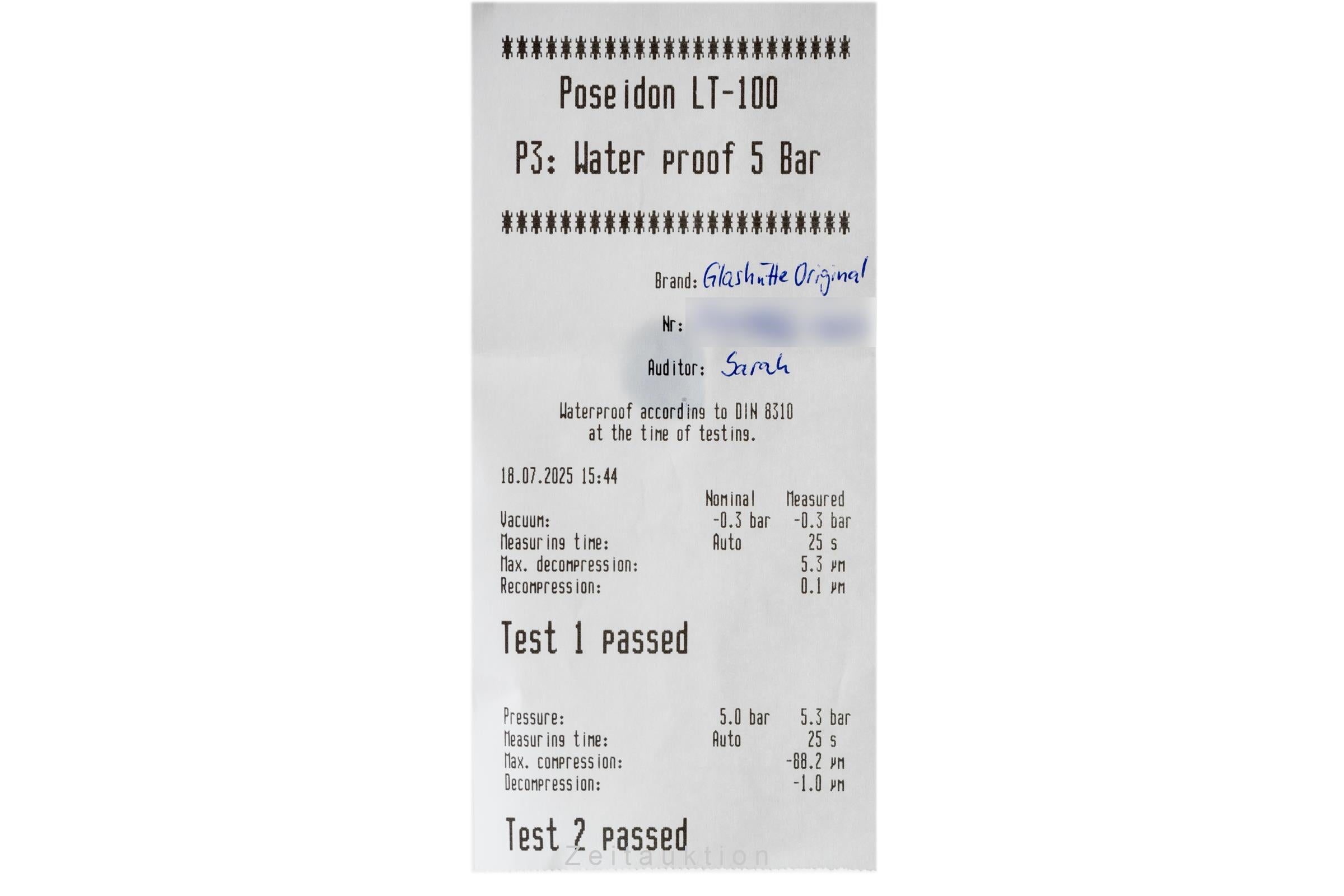 Glashütte Senator acier automatique montre pour hommes 1-39-58-02-02-04  [2504029]