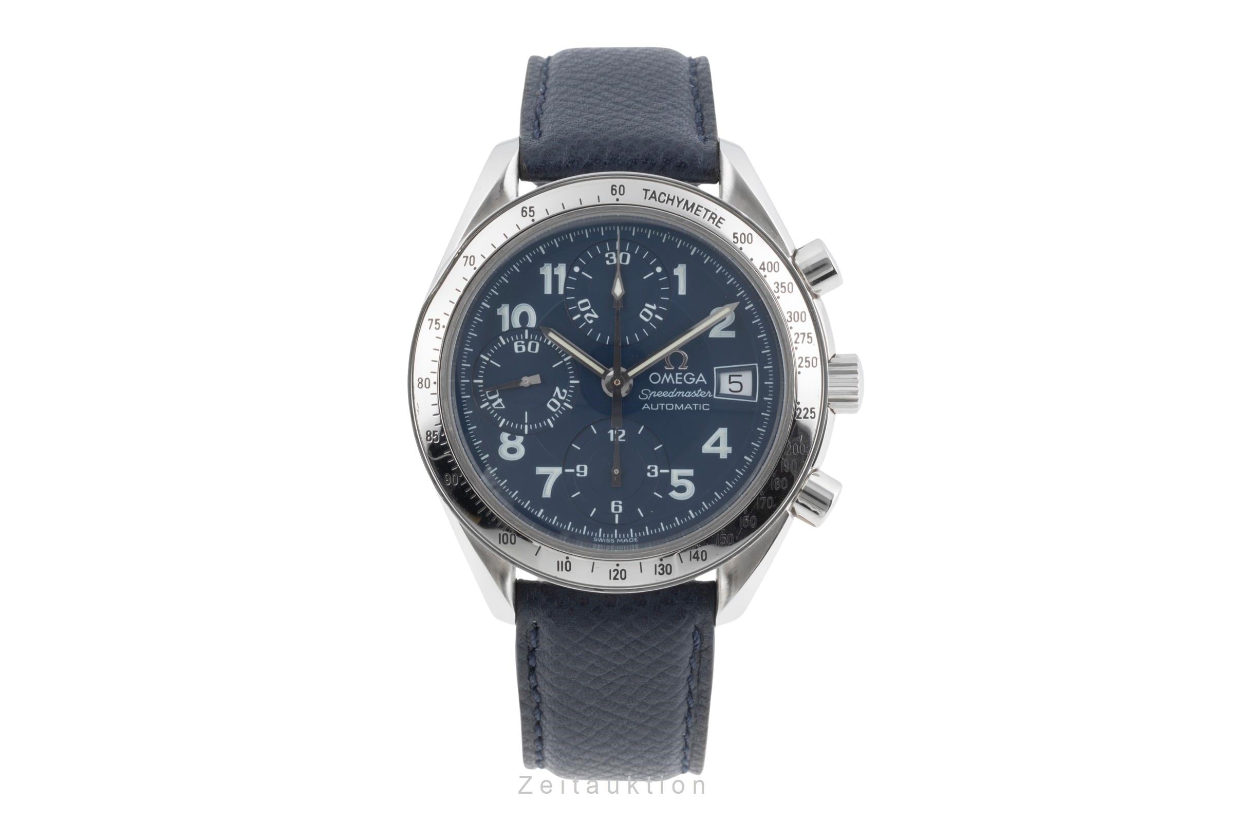Omega Speedmaster Date chronograph steel automatic Kal. 1152 Ref