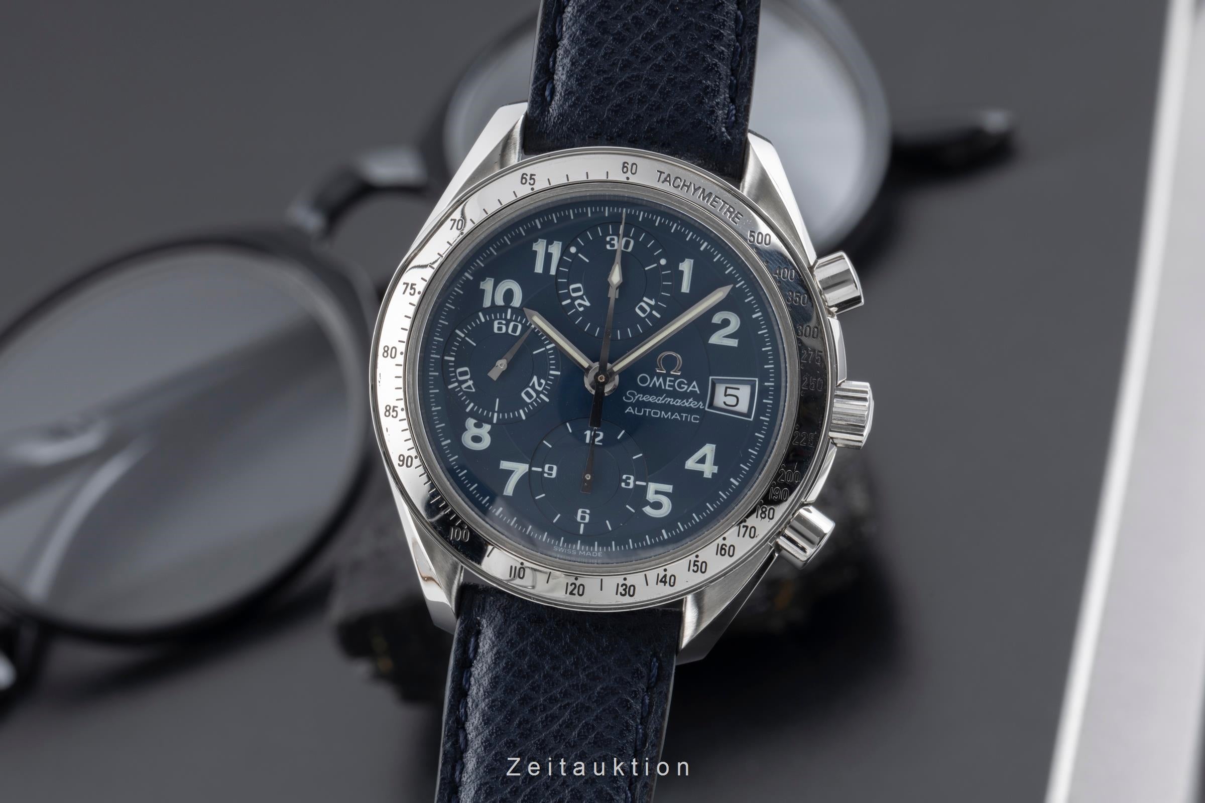 Omega Speedmaster Date chronographe acier automatique montre pour hommes 3513.82.00 LP: 5700EUR  [2504035]