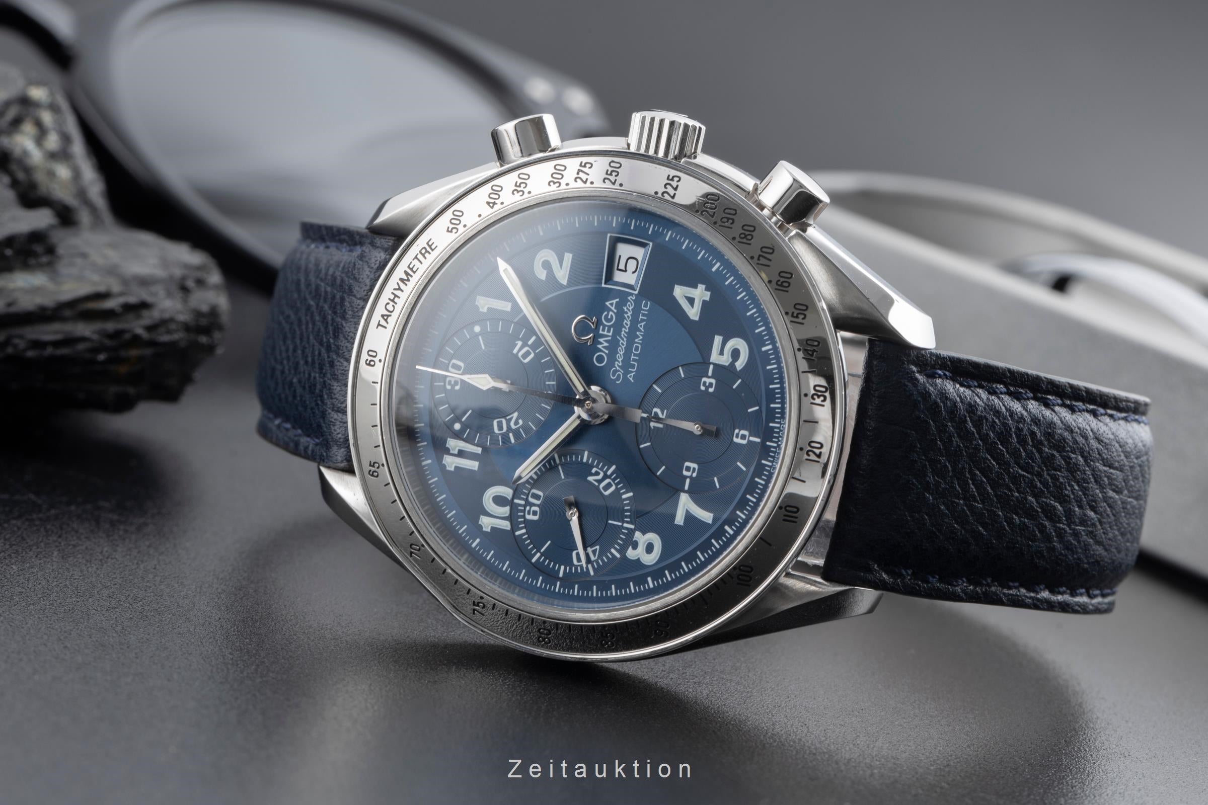Omega Speedmaster Date chronograph steel automatic Kal. 1152 Ref