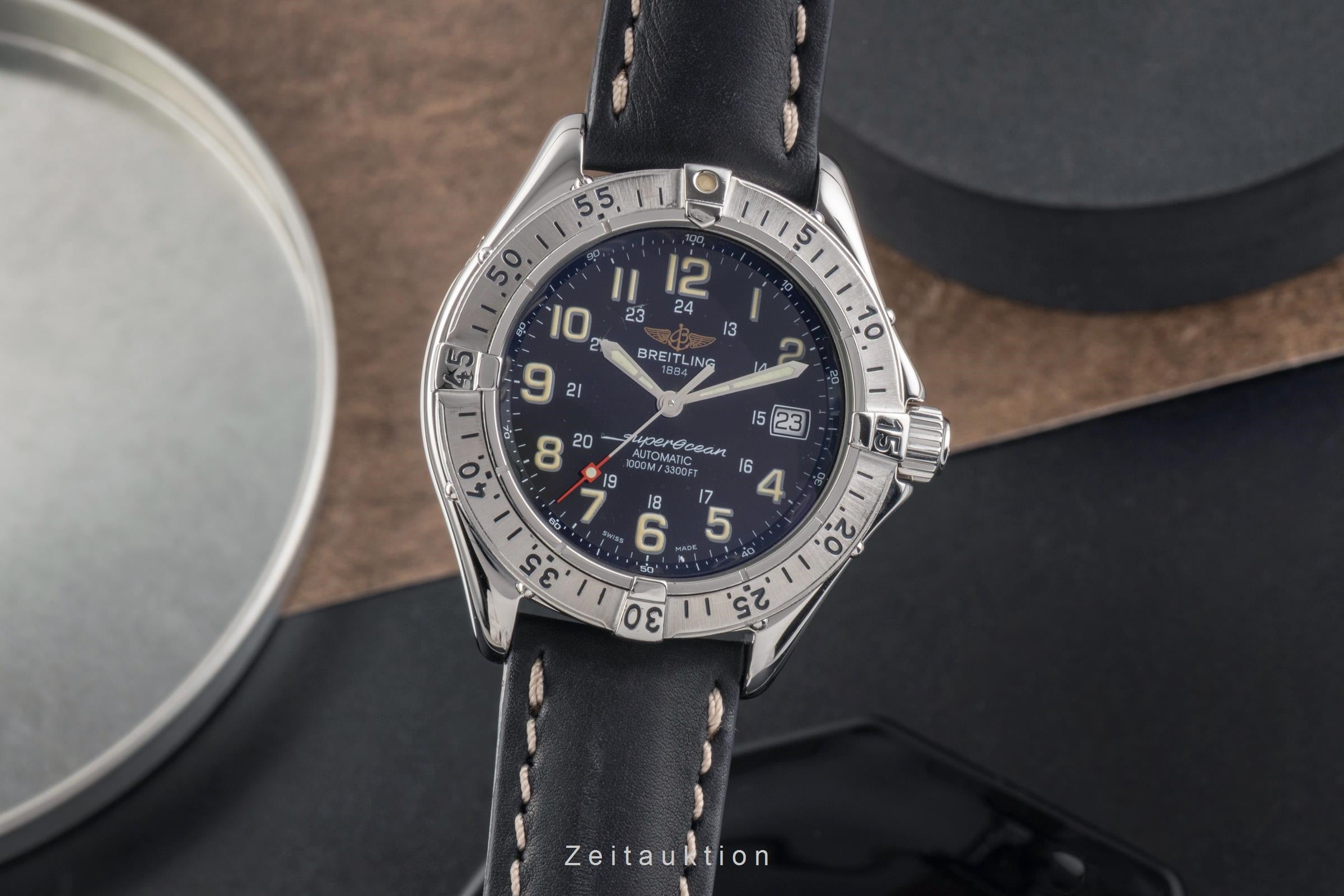 Breitling Superocean steel automatic men's watch A17040  [2504037]