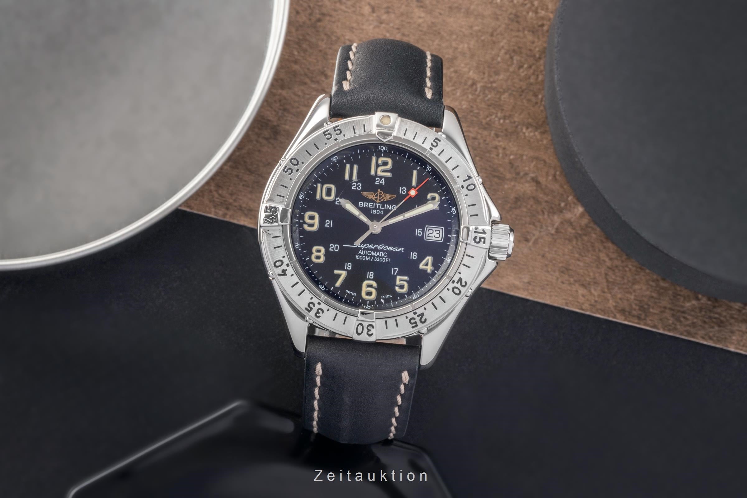 Breitling Superocean steel automatic men's watch A17040  [2504037]