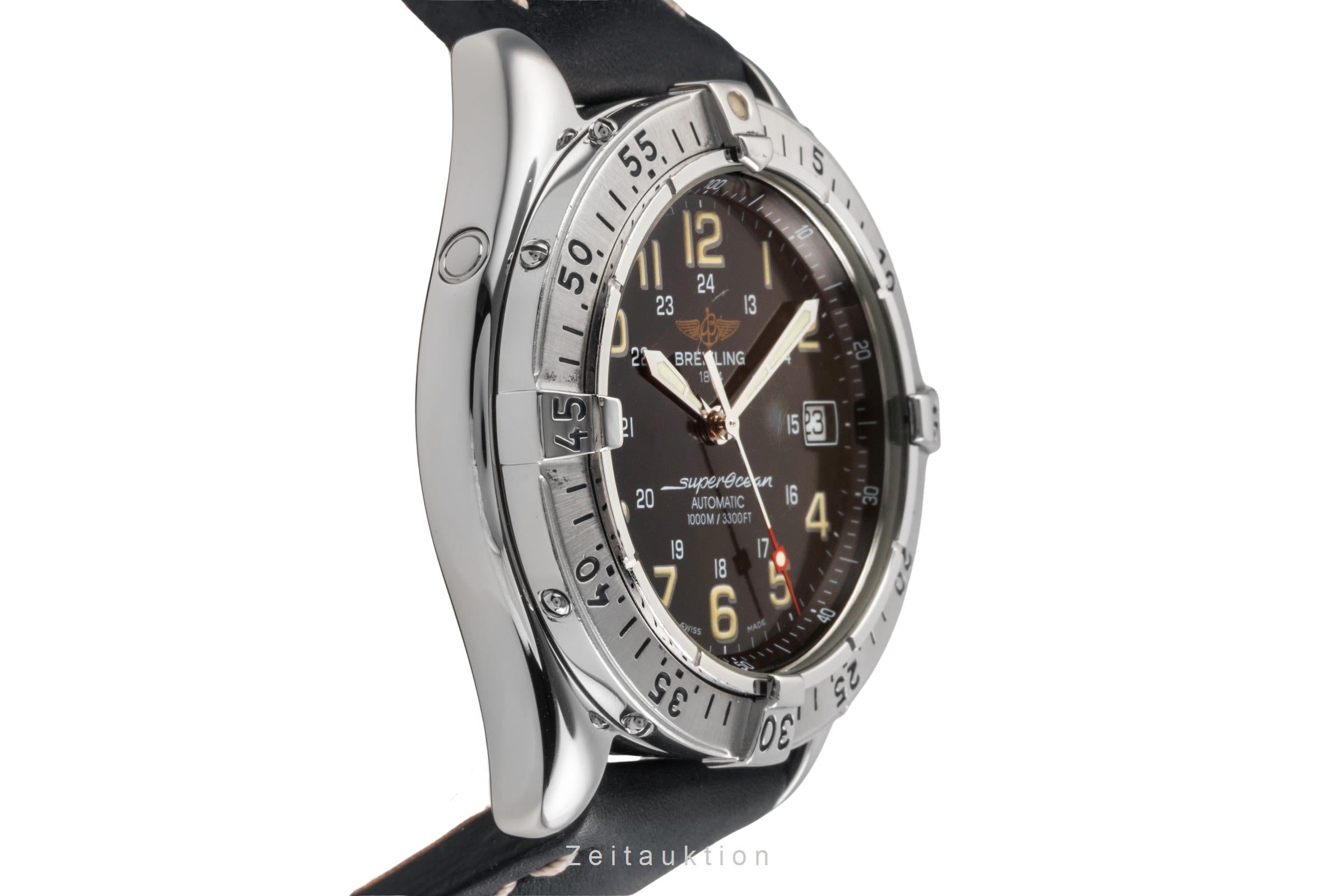 Breitling Superocean steel automatic men's watch A17040  [2504037]