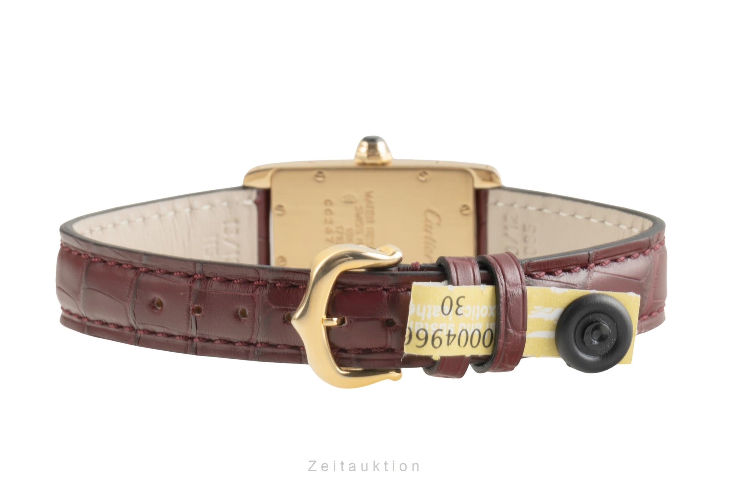 Cartier Tank Américaine or 18 ct quartz montre pour femmes W2601556, 1710  [2504040]