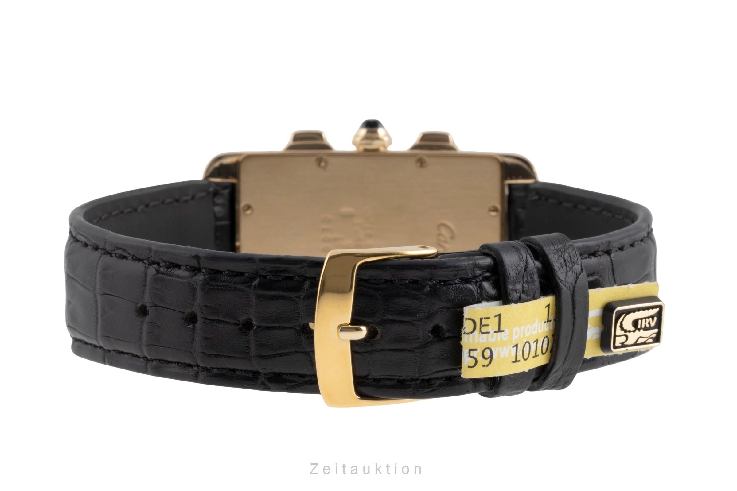 Cartier Tank Américaine LM Chronograph 18k Gold Herrenuhr Ref. W2601156 1730 [2504041]