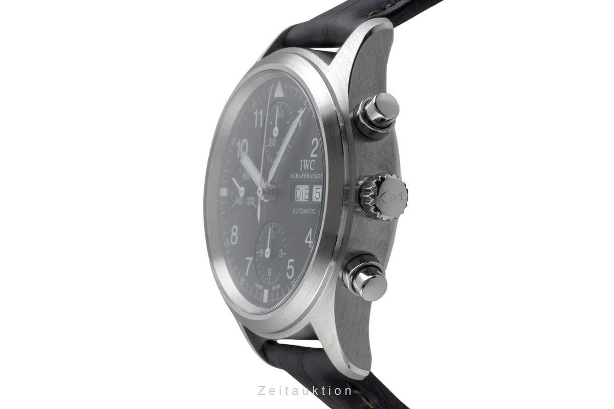 IWC Fliegerchronograph cronografo acciaio automatismo orologio da uomo IW370605  [2504043]