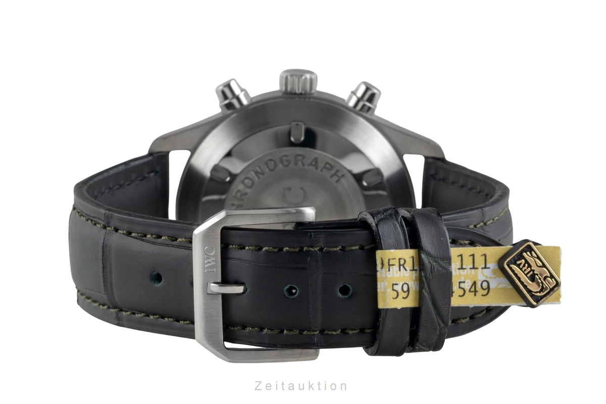IWC Fliegerchronograph cronografo acciaio automatismo orologio da uomo IW370605  [2504043]