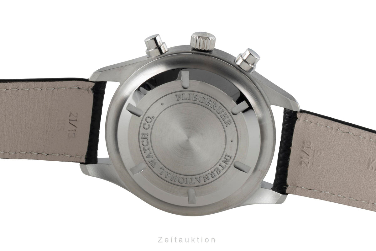 IWC Fliegerchronograph cronógrafo acero automático reloj para caballeros IW371702  [2504044]