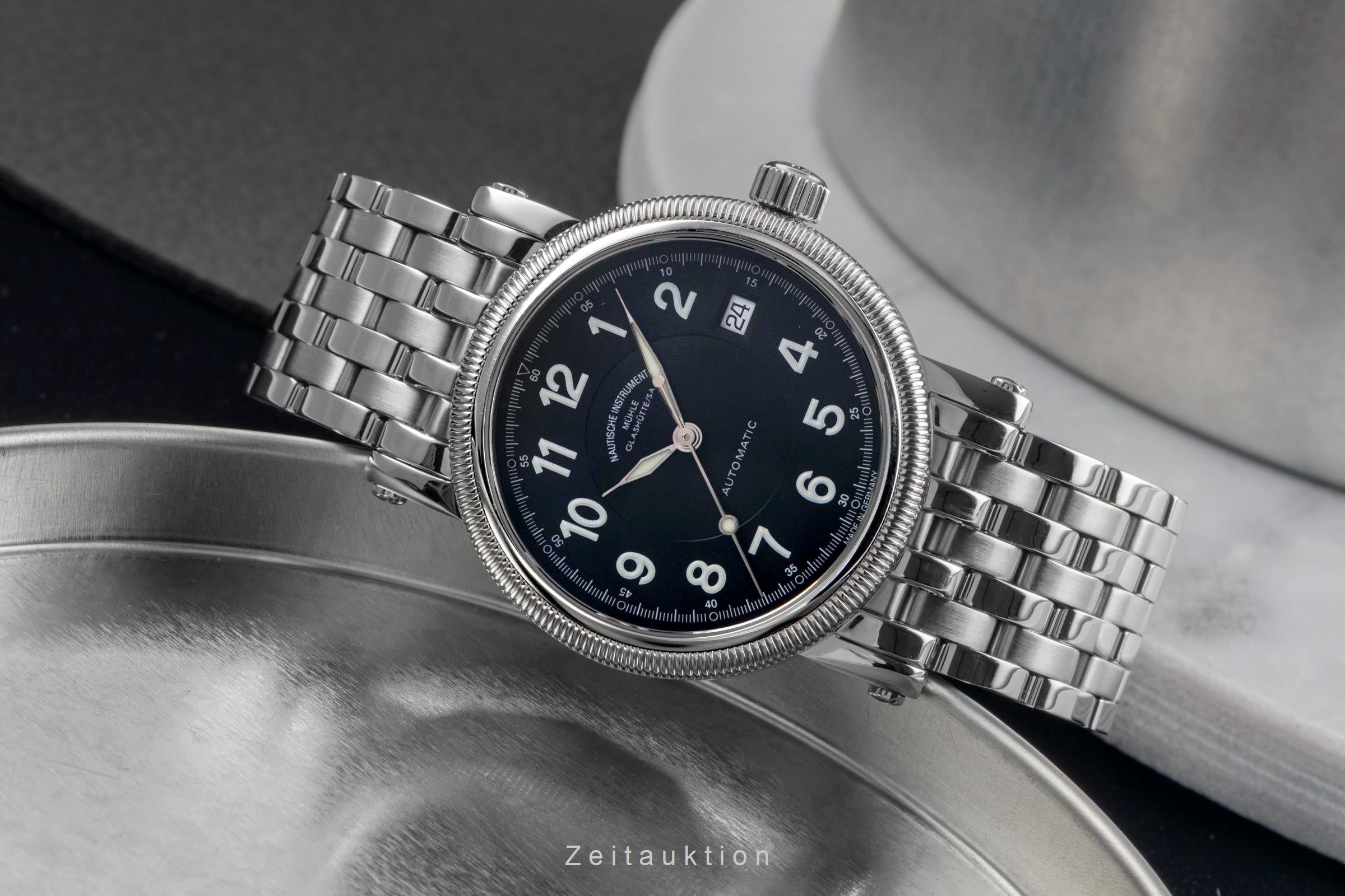 Mühle 29er acero automático reloj para caballeros M1-29-03.MB  [2504045]